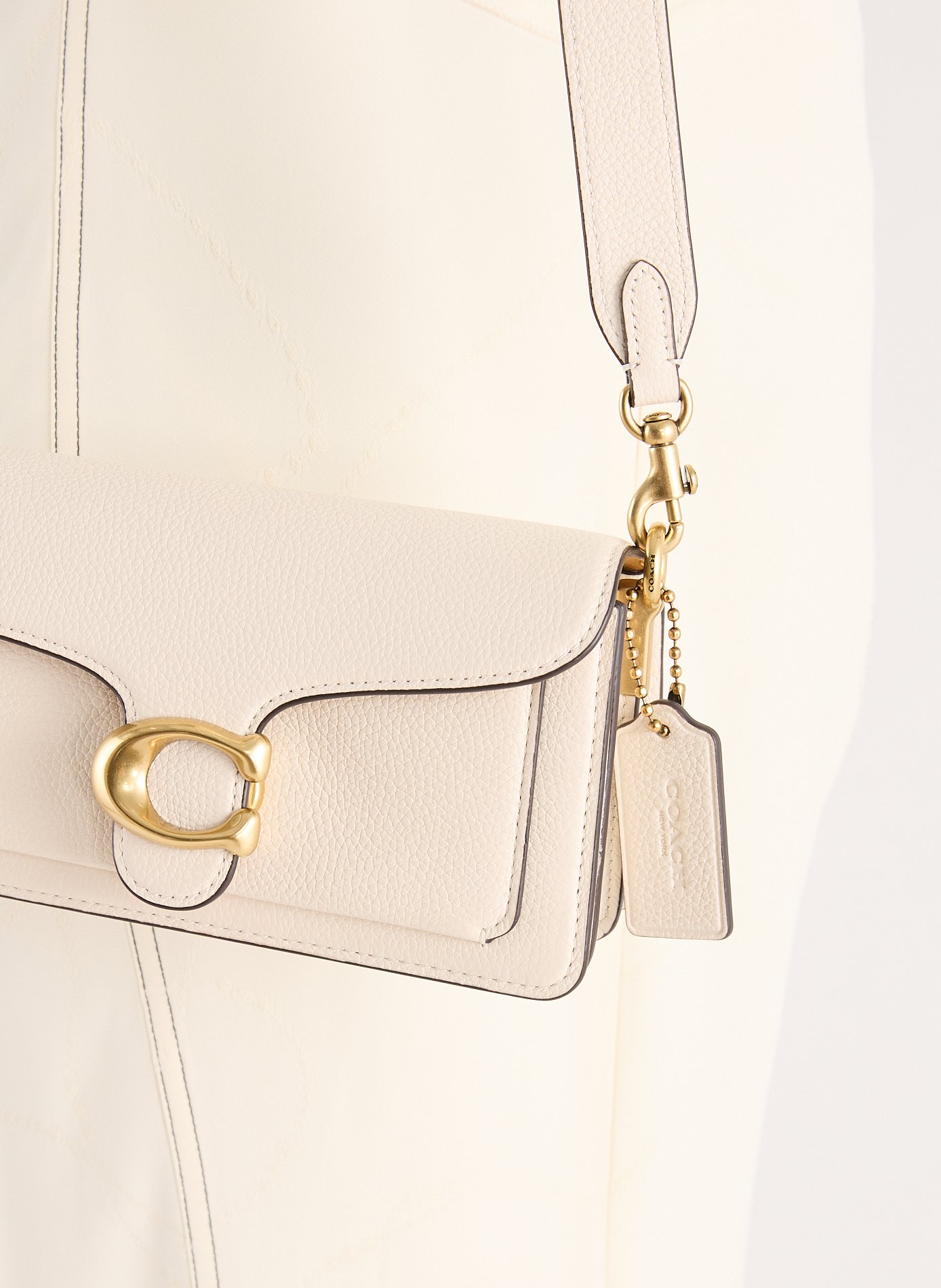 Sac à main Tabby 20 COACH Beige