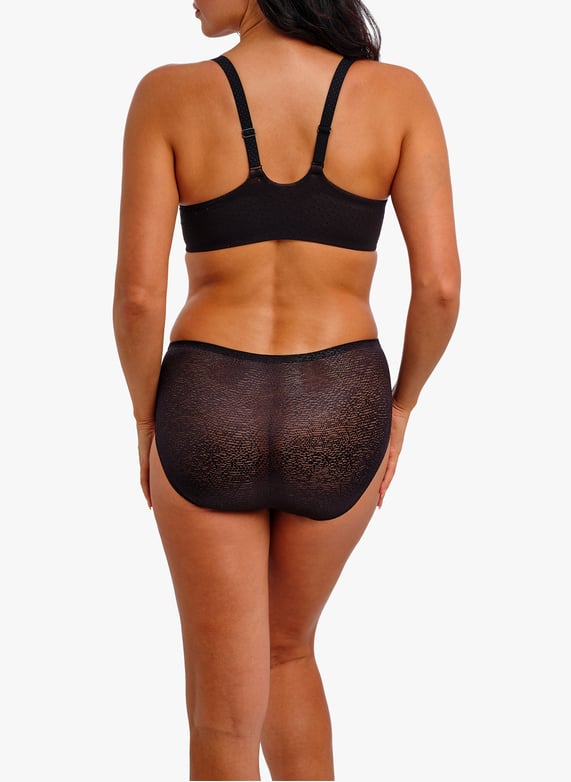 High-waisted seamless culottes | Black by WACOAL High-waisted seamless culottes Black