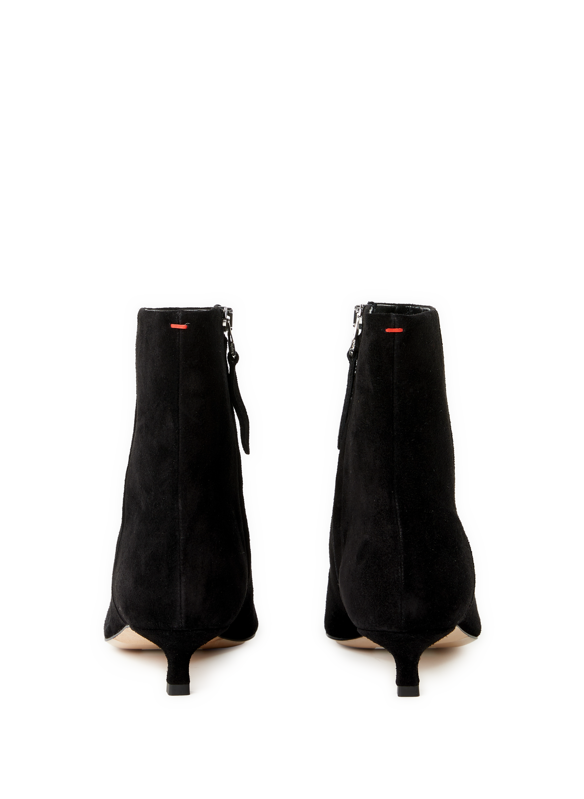 Bottines Sofie en cuir suédé AEYDE Noir