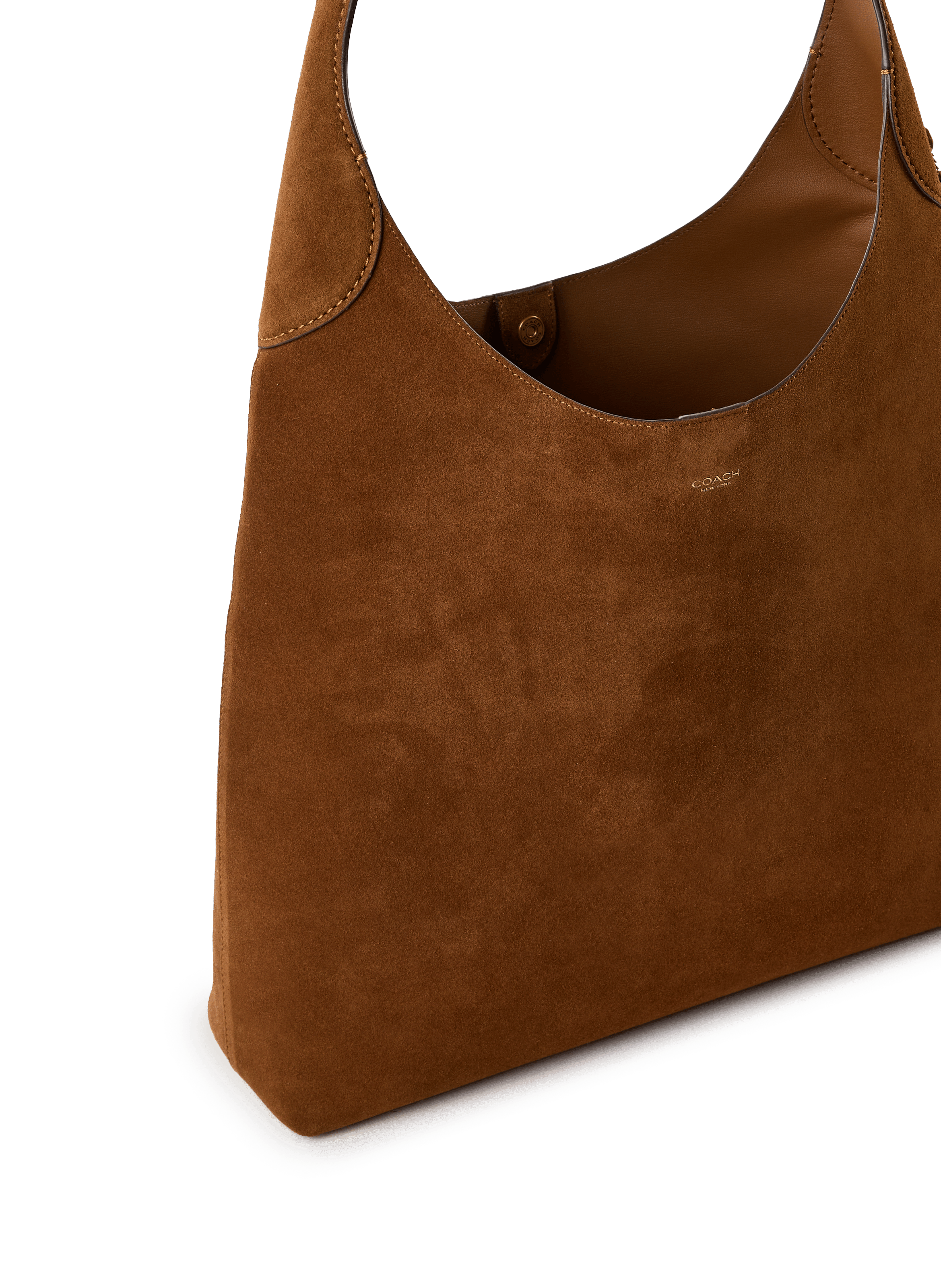 Brooklyn 39 leather tote bag COACH Brown