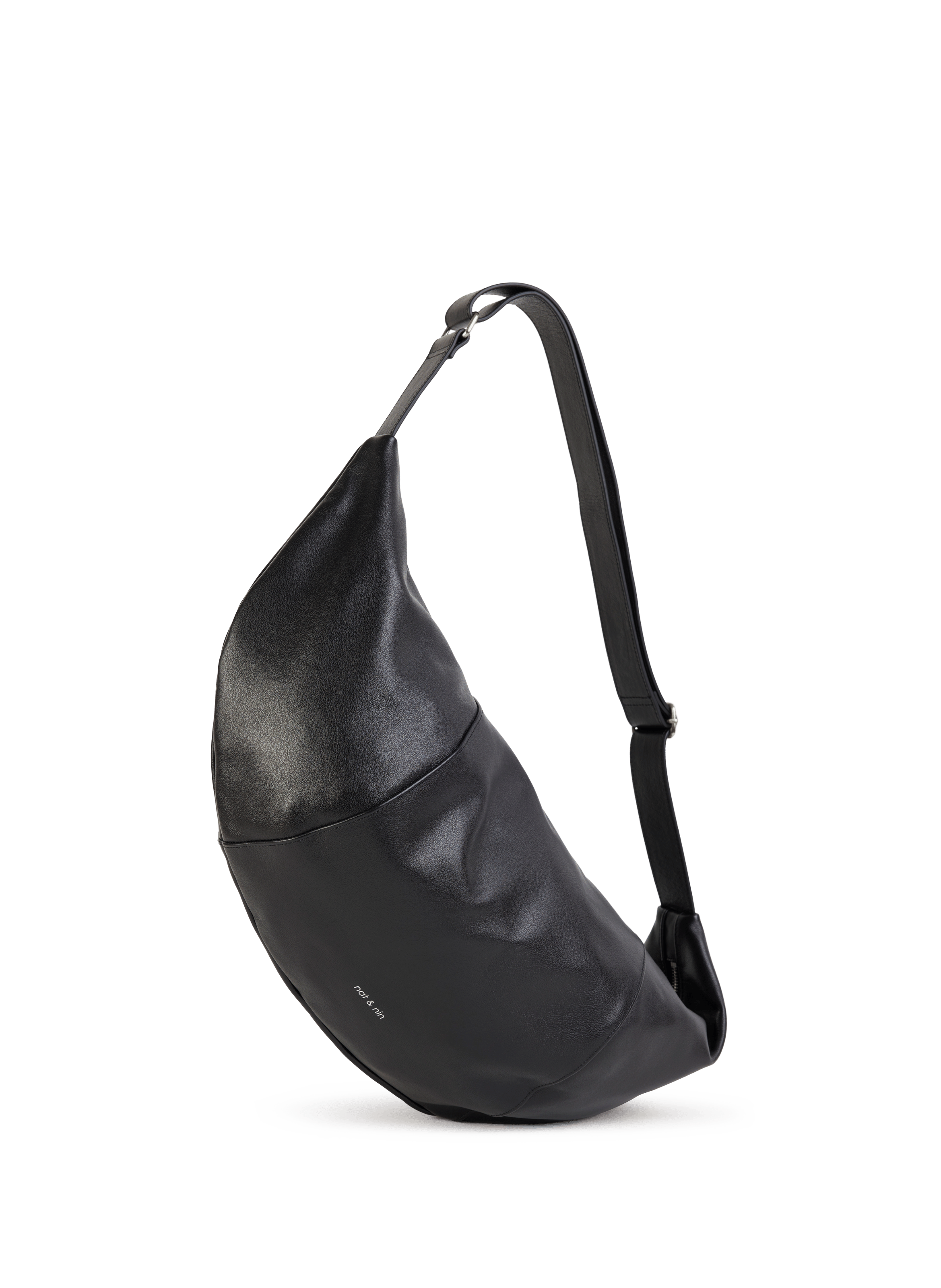 Corto leather handbag NAT & NIN Black