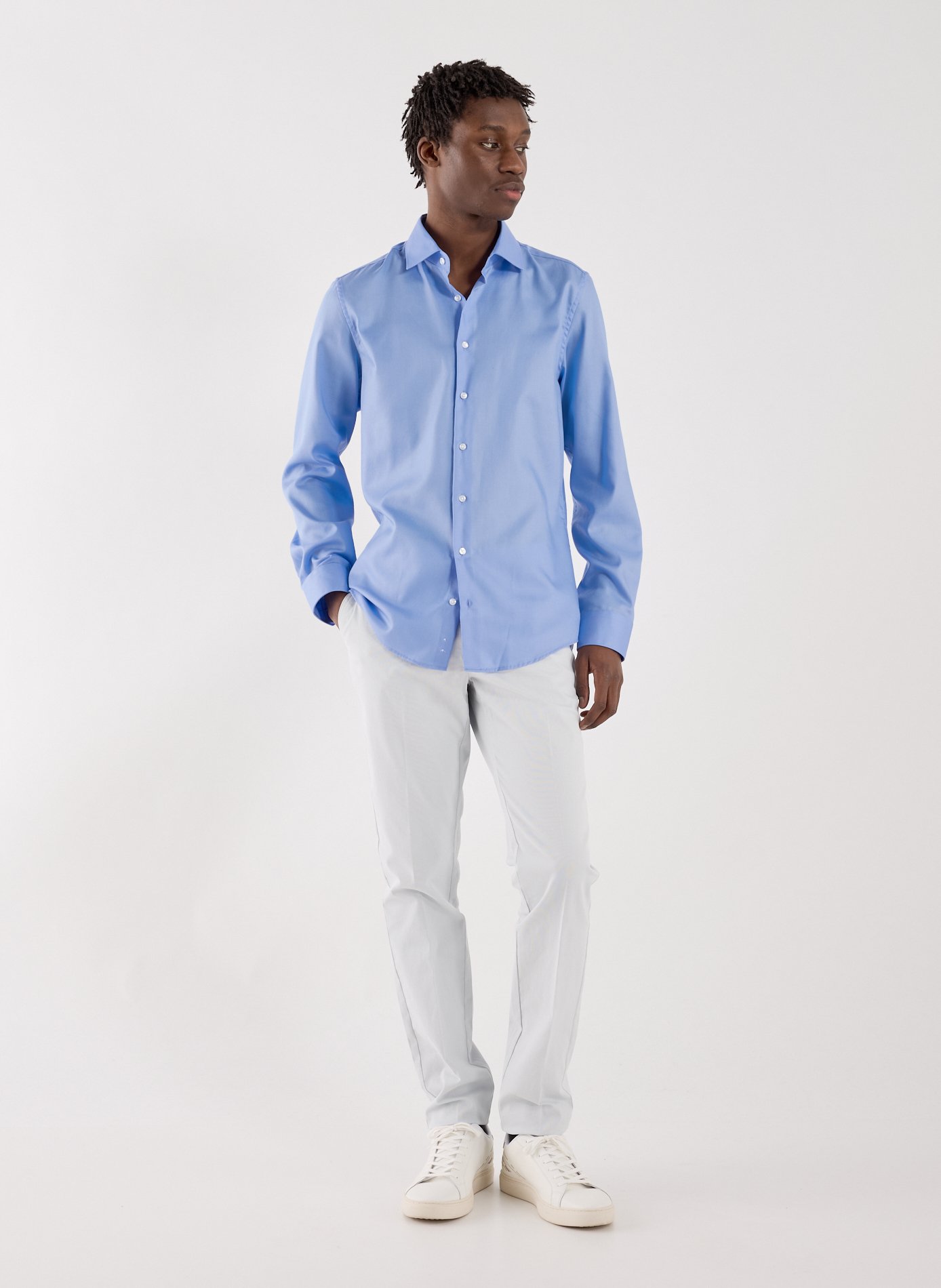 Cotton shirt SEIDENSTICKER Blue