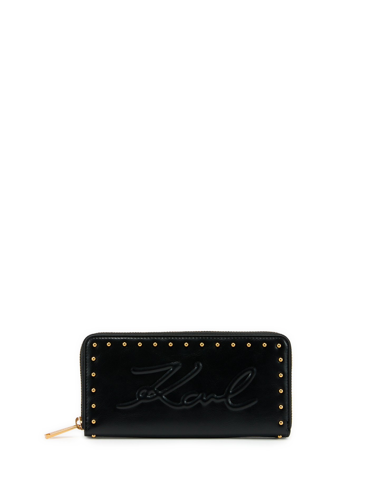 KARL LAGERFELD Portefeuille zippé Noir