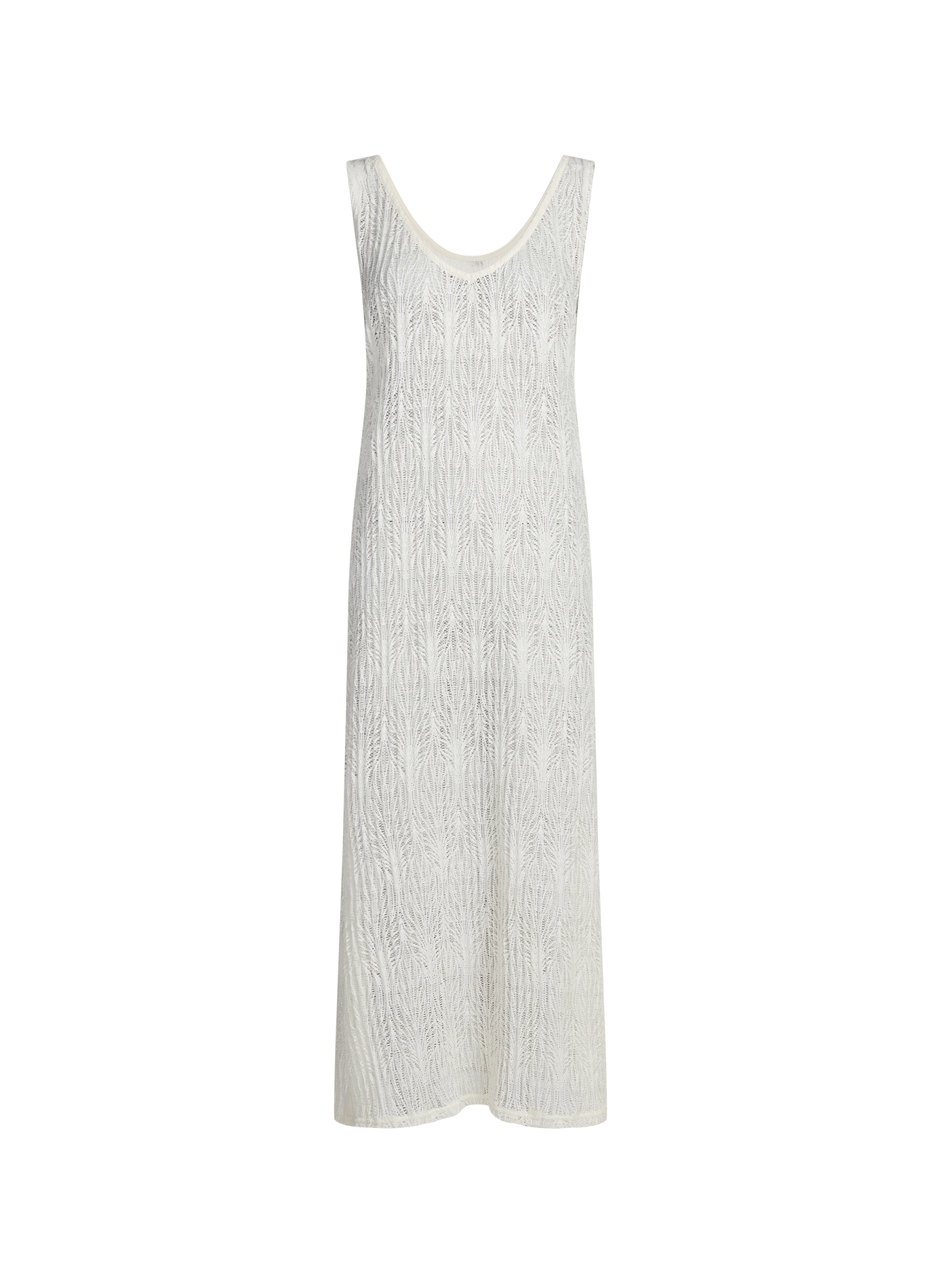 Robe de plage à col rond BANANA MOON Beige