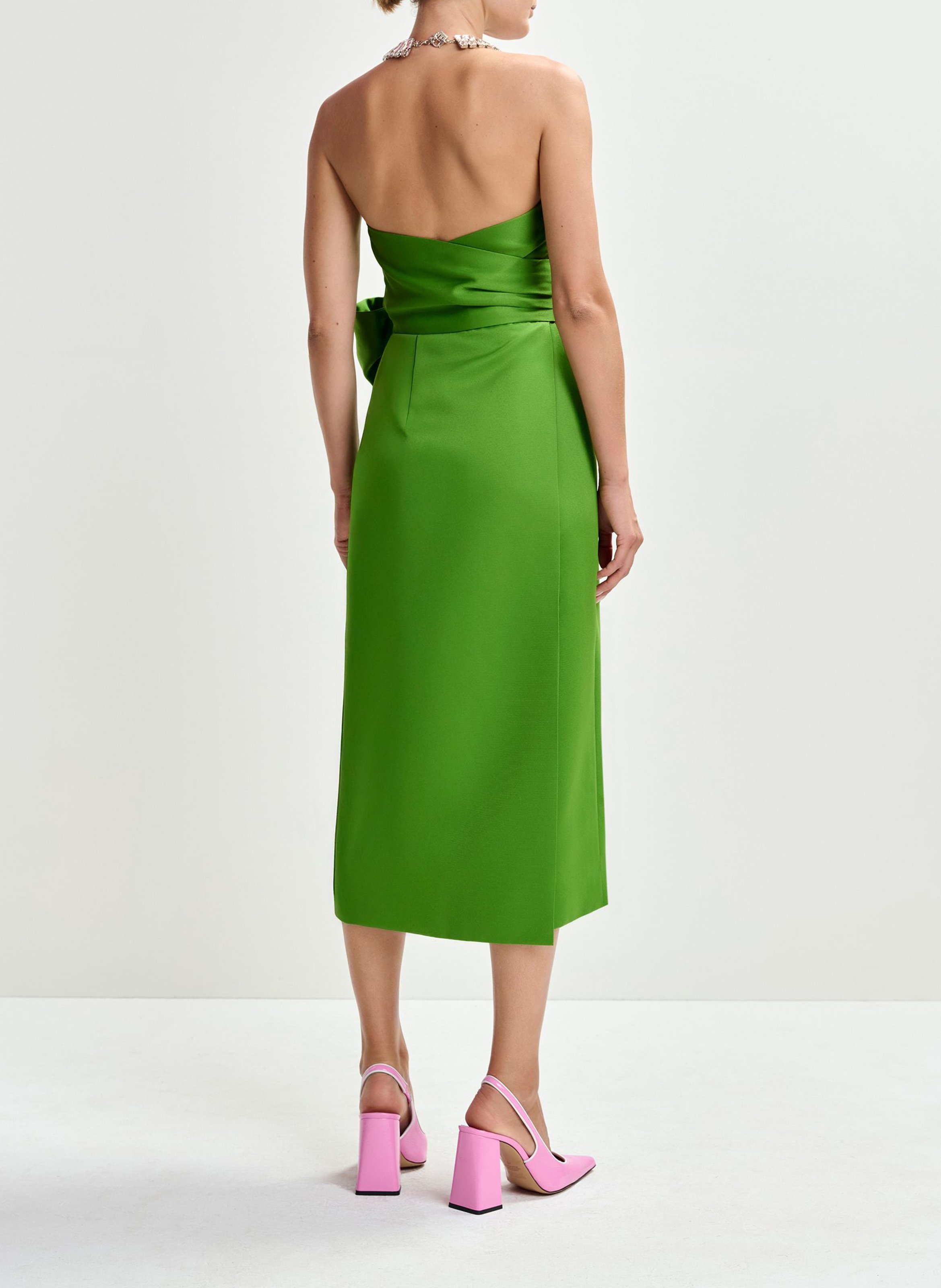 Robe midi bustier Juror ESSENTIEL ANTWERP Vert