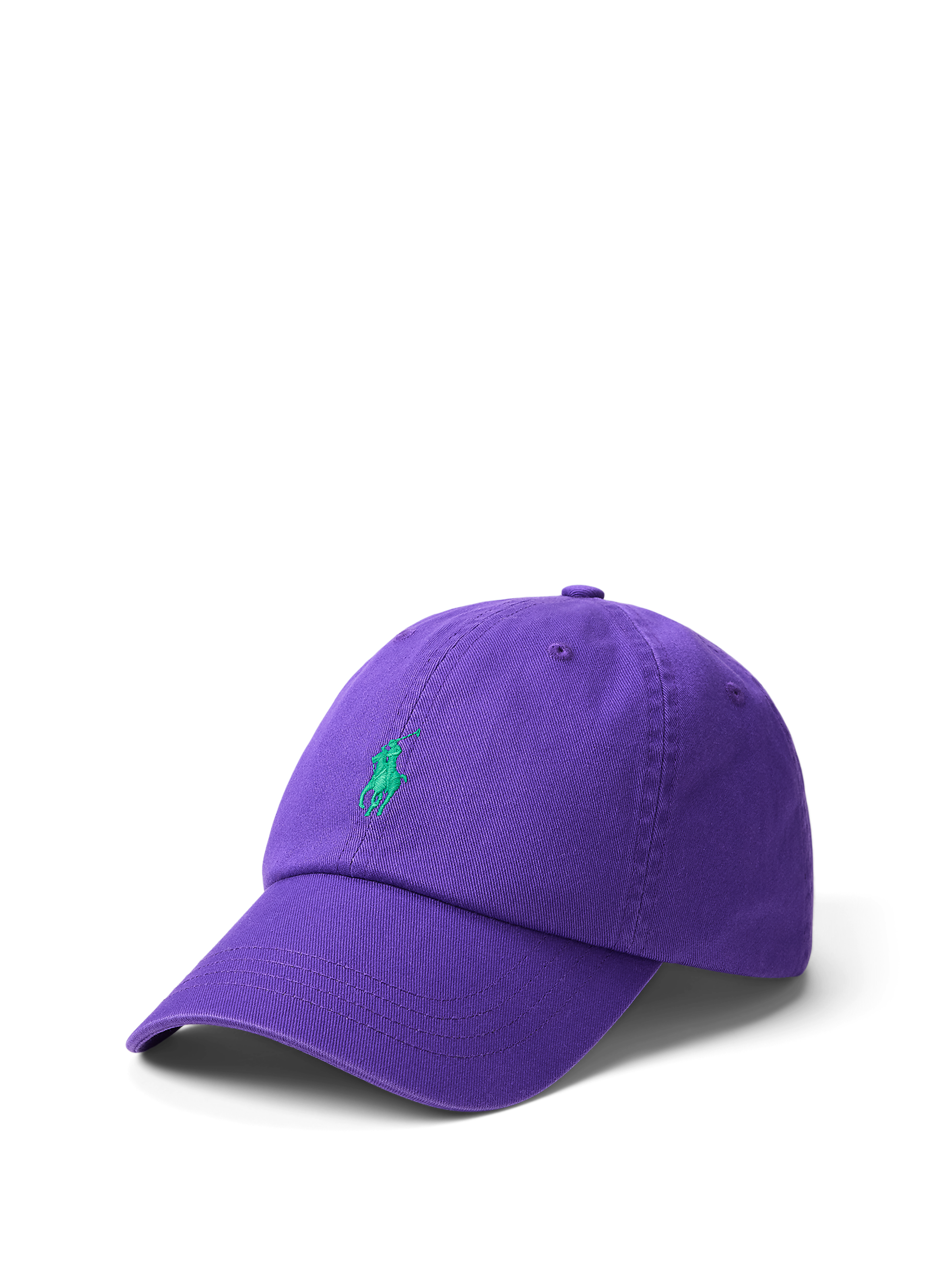 Cotton cap POLO RALPH LAUREN Purple