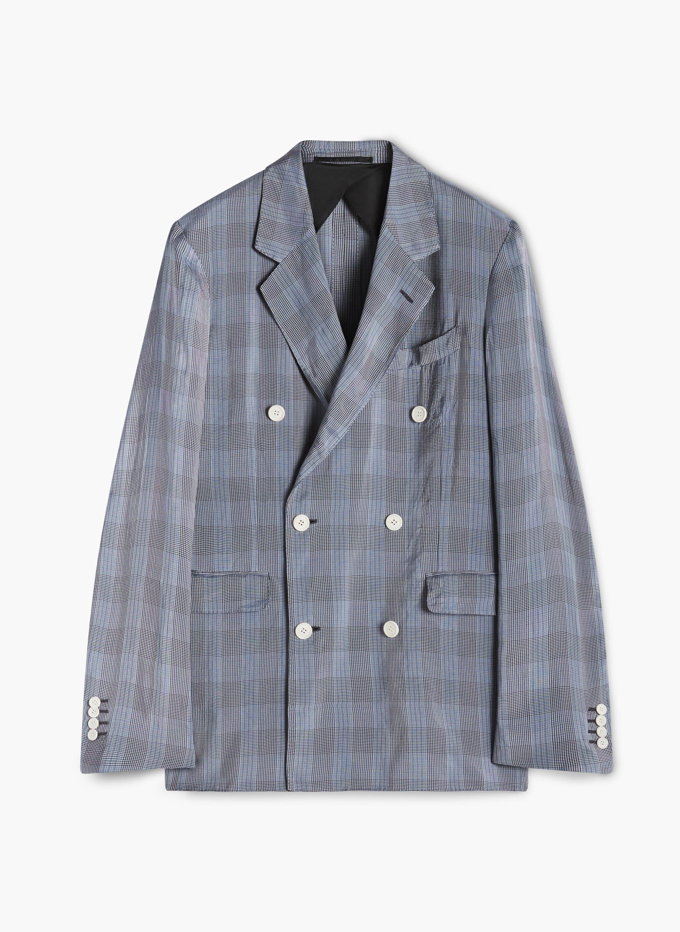 Veste croisée en viscose LANVIN Bleu
