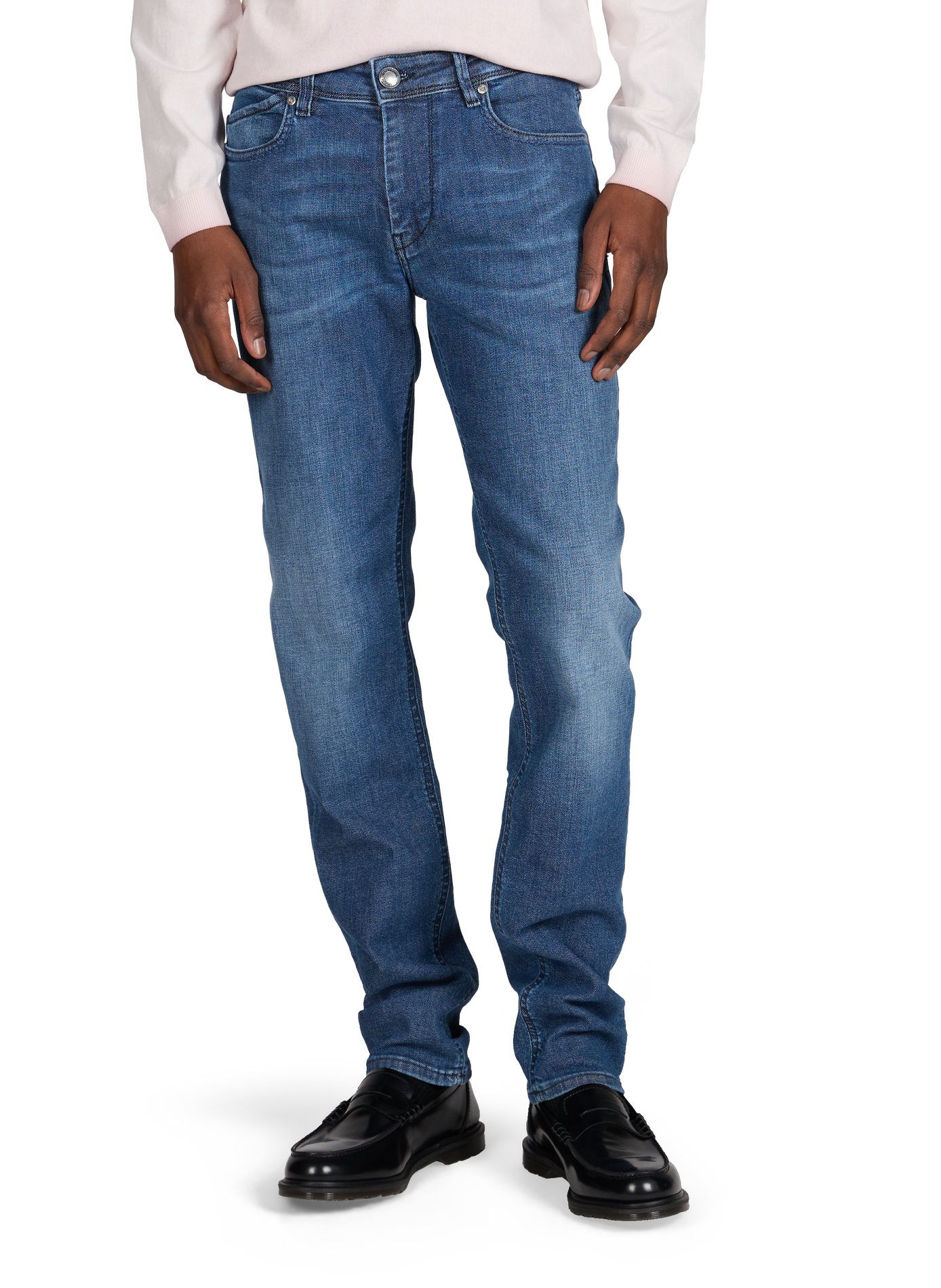 Rubens-Z slim jeans in blended cotton RE HASH Blue