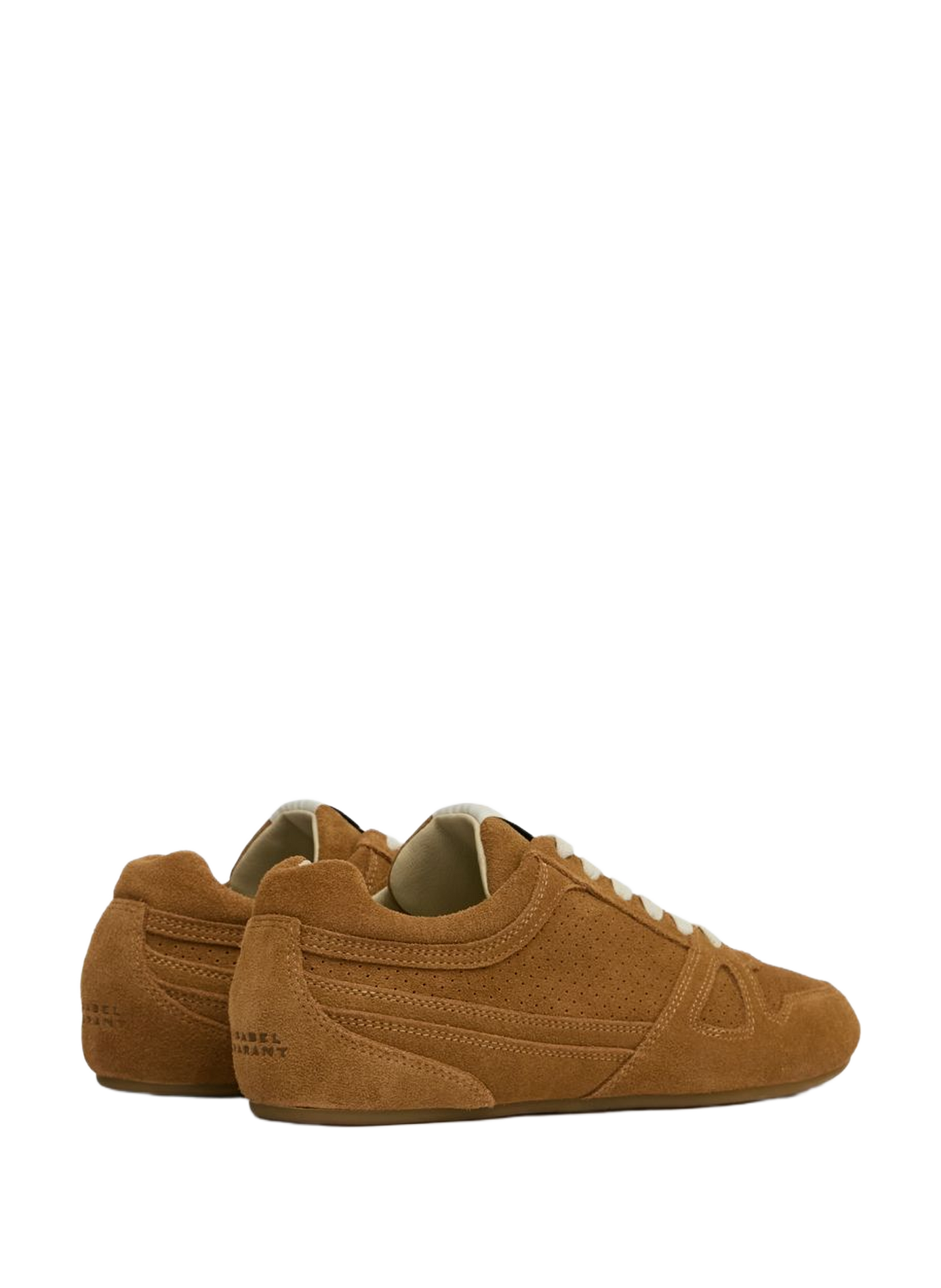 Senny Low suede leather sneakers ISABEL MARANT Brown