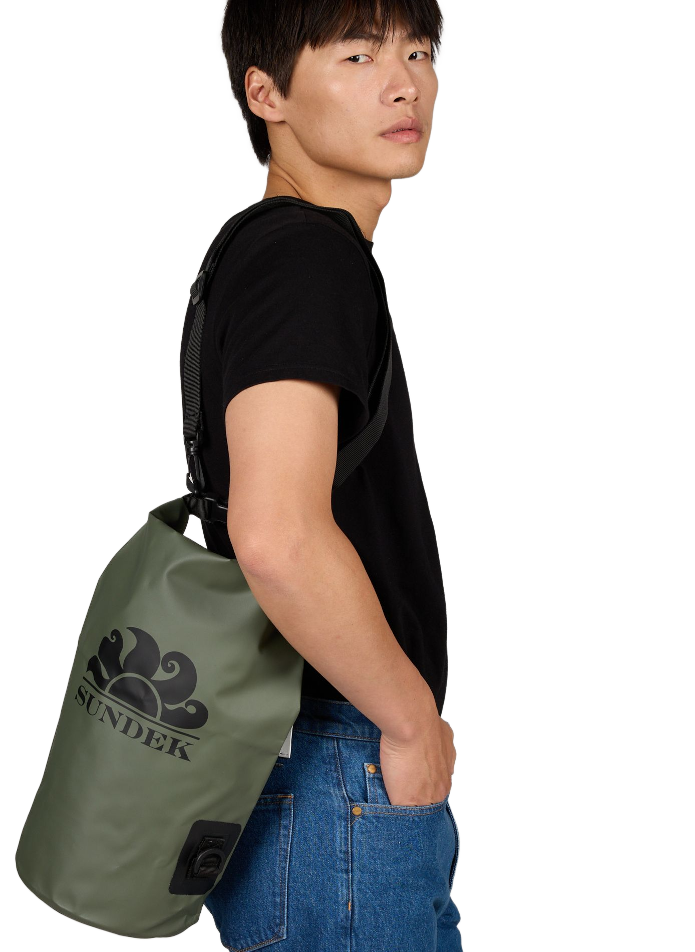 Removable shoulder bag SUNDEK Khaki