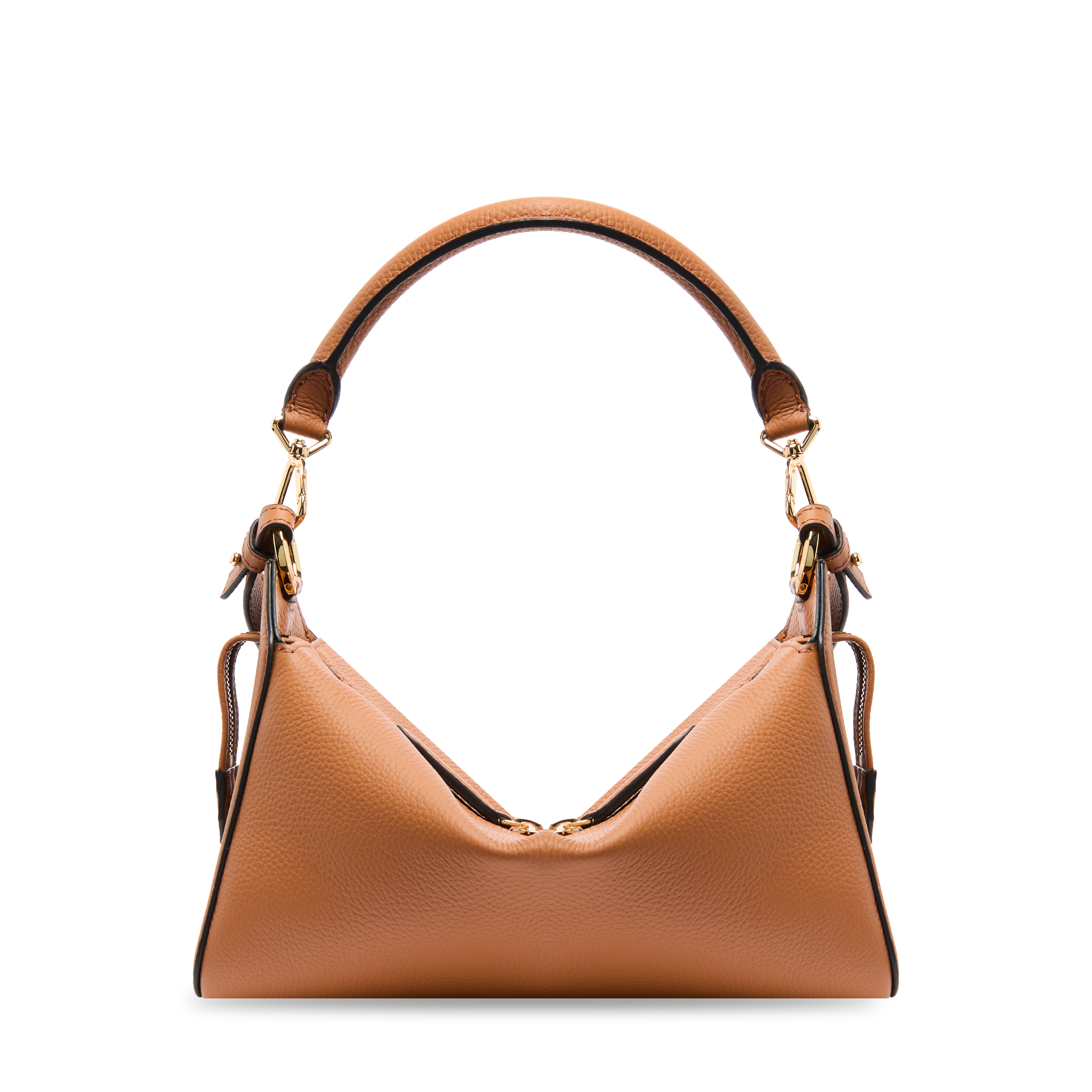 Sac hobo louison de lancel en cuir de vachette graine LANCEL Marron