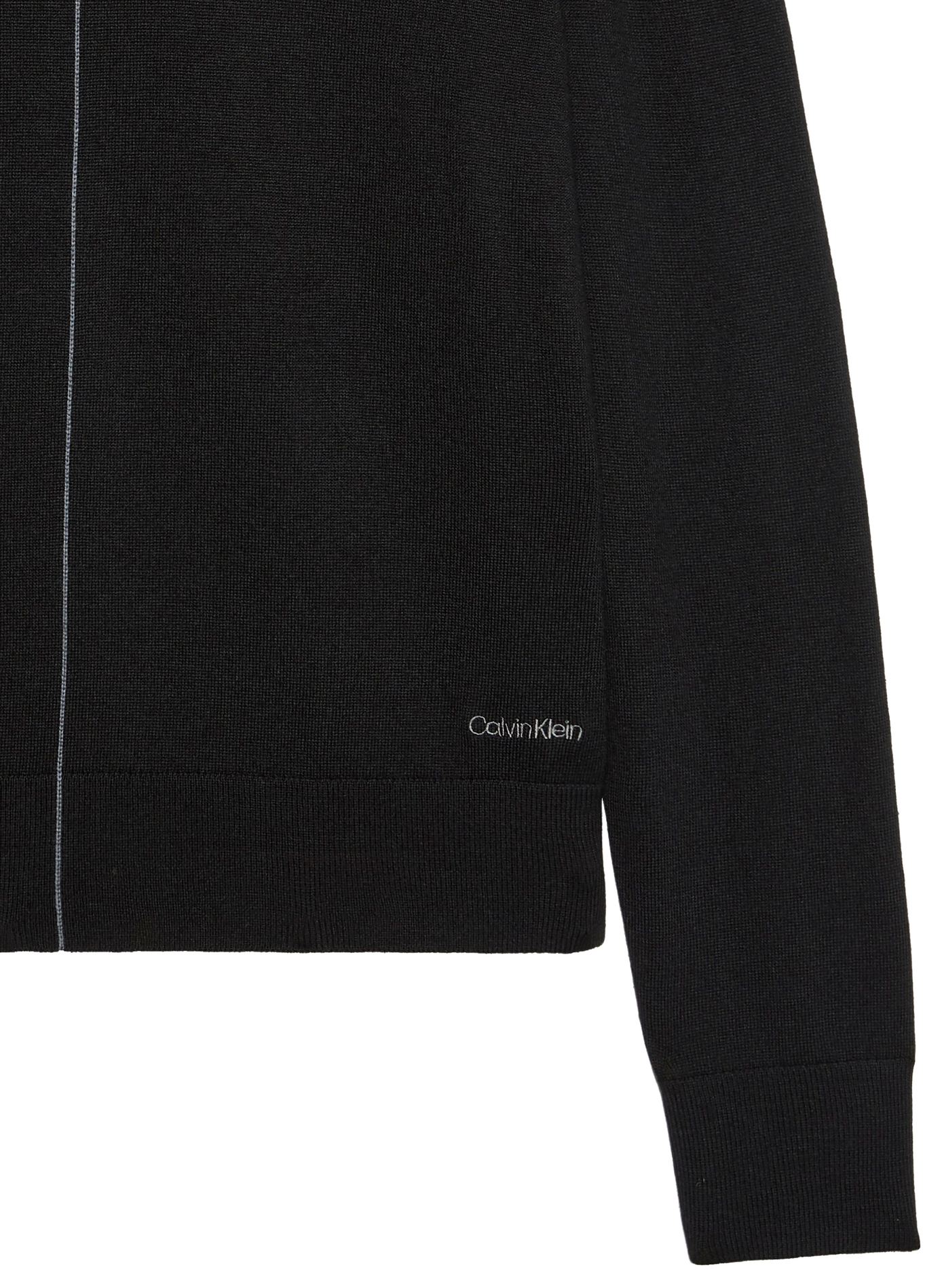 Oversize Pullover mit Stehkragen CALVIN KLEIN Schwarz