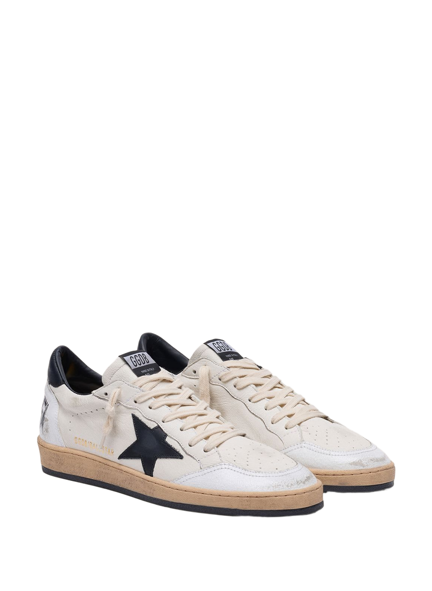 Low-top leather sneakers GOLDEN GOOSE White