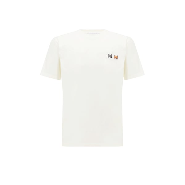 T-shirt Double Fox Head en coton