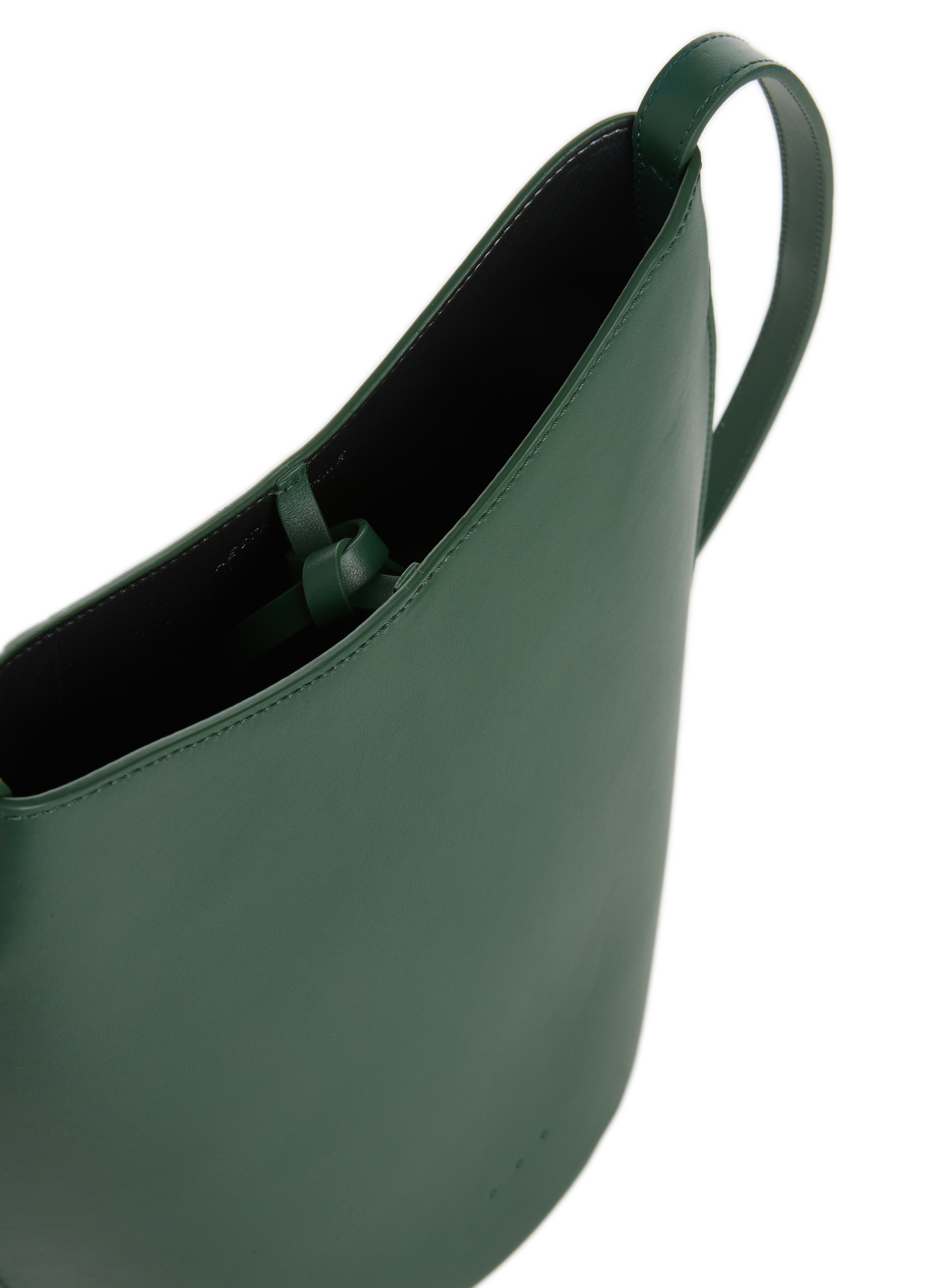 Sac Ovale leather bag AESTHER EKME Green