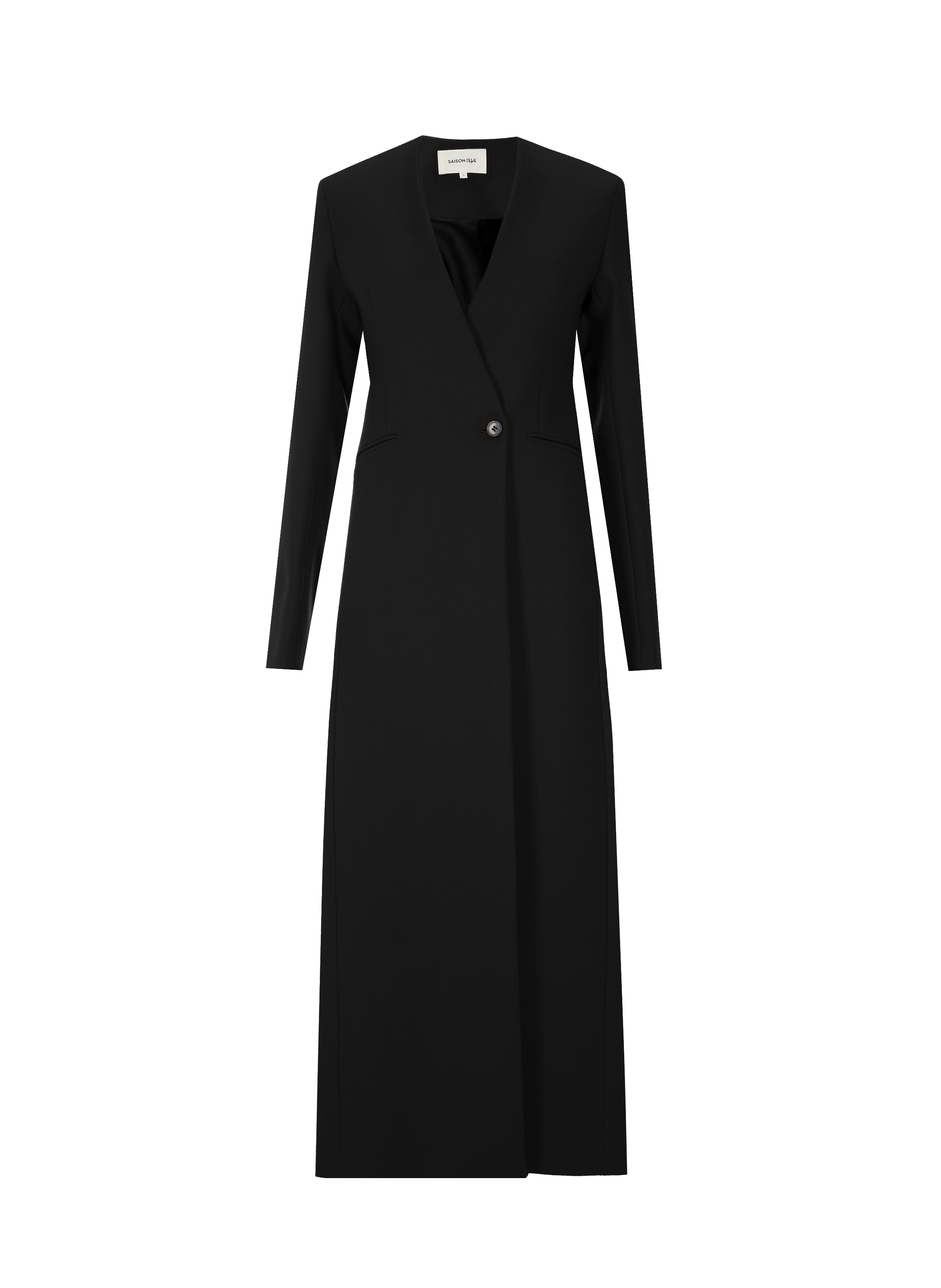 Wool coat SAISON 1865 Black