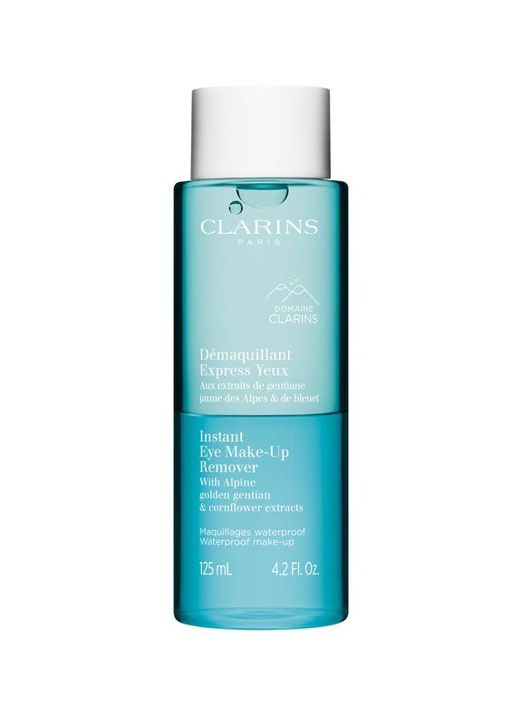 CLARINS Instant Eye Make-Up Remover with Alpine golden gentian amp; cornflower extracts 