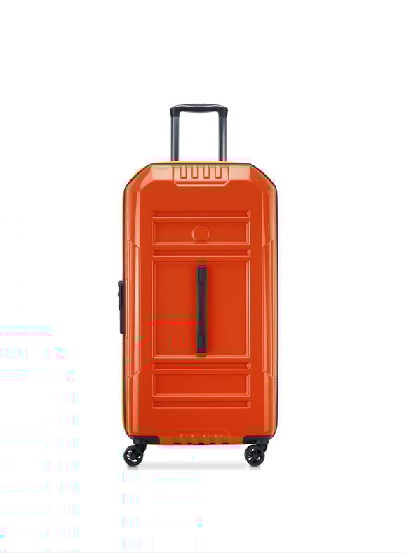 Valise soute rigide taille xxl - rempart Orange by DELSEY PARIS DELSEY PARIS Valise soute rigide taille xxl - rempart Orange