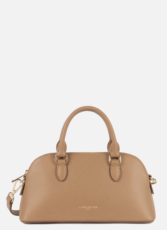 Grand sac demi lune - sierra jia Marron by LANCASTER LANCASTER Grand sac demi lune - sierra jia Marron