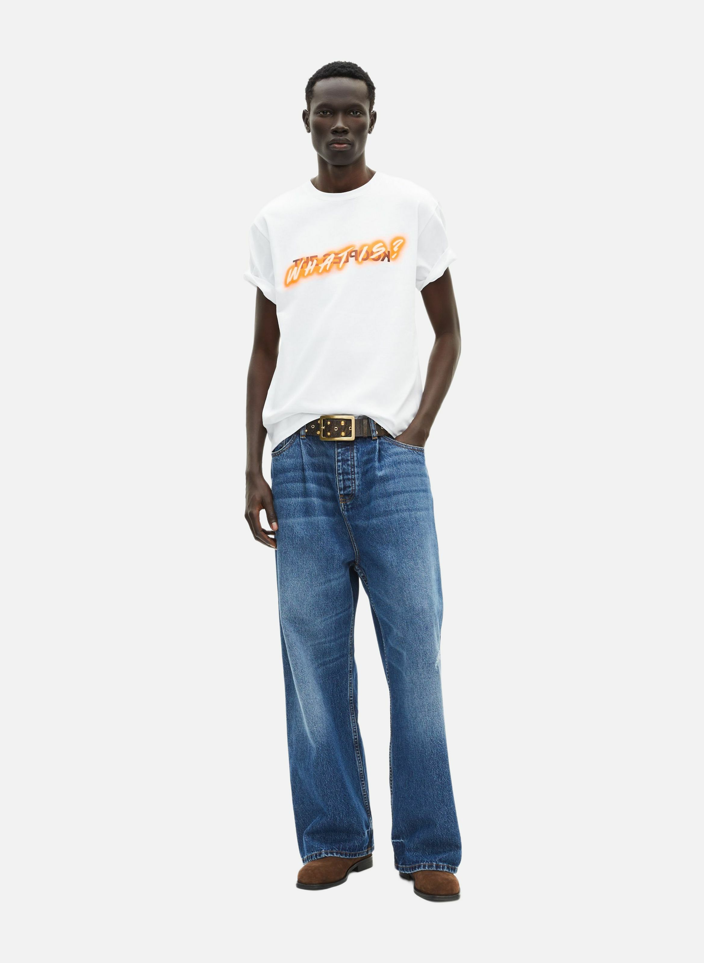 T-shirt en coton what is THE KOOPLES Blanc