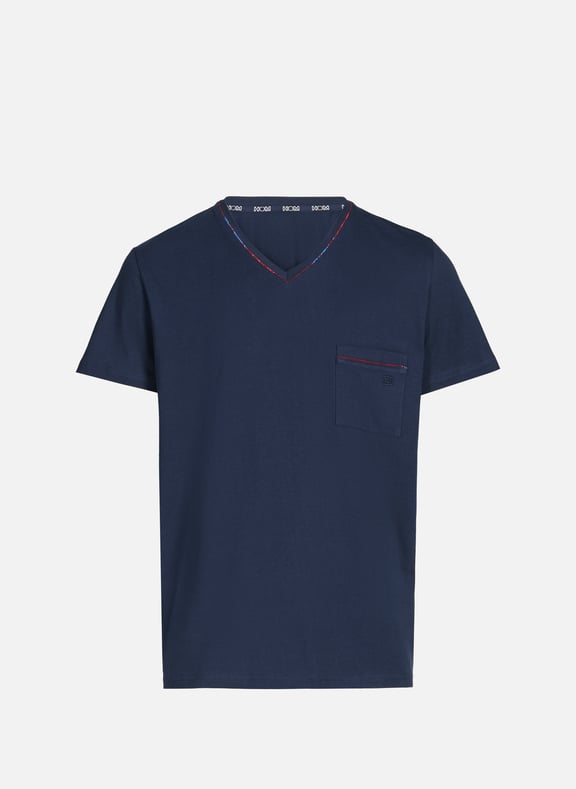 Logo T-shirt Blue by HOM HOM Logo T-shirt Blue