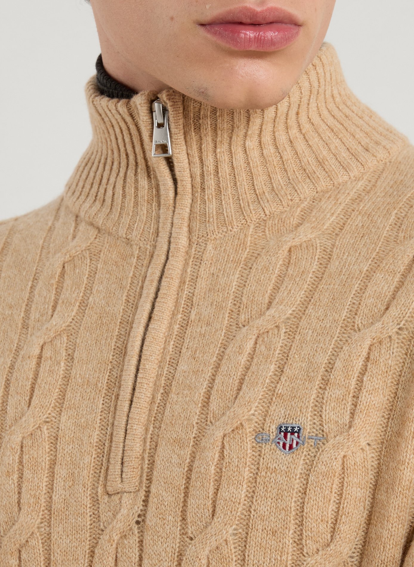 Pull en laine GANT Beige