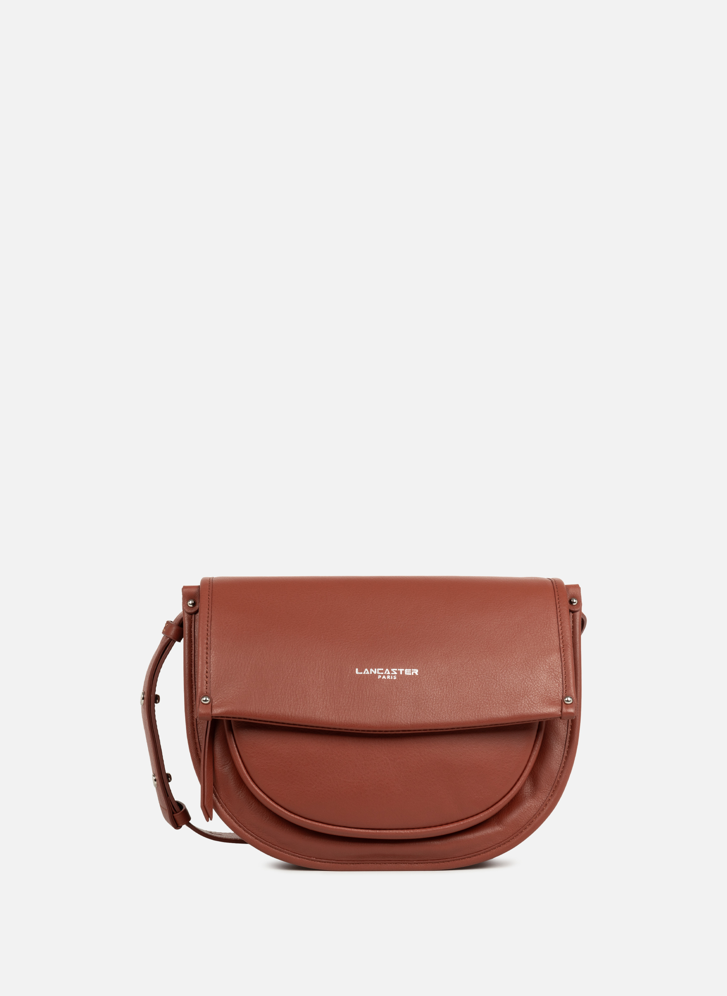 LANCASTER Sac besace - soft selma Marron