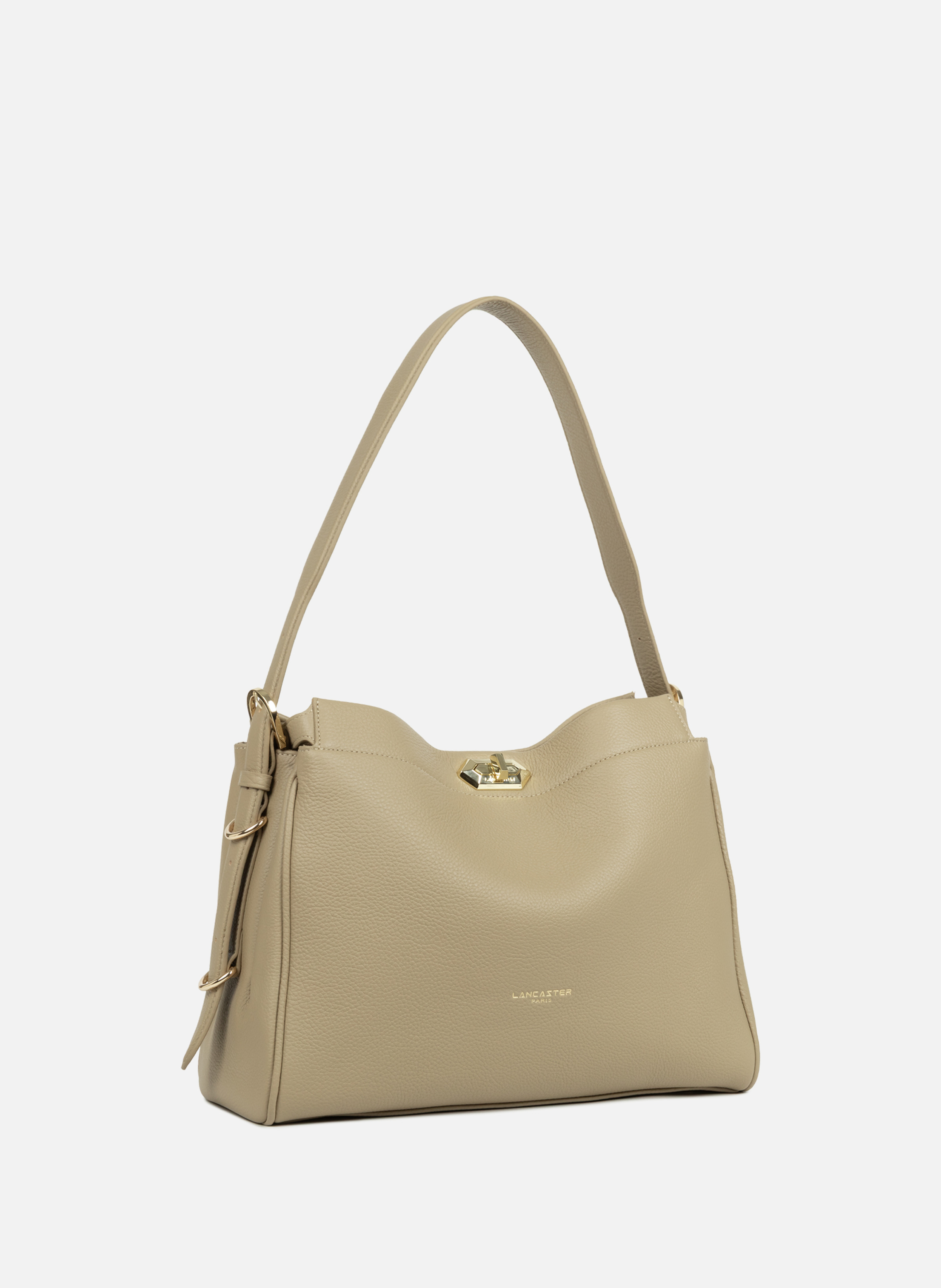 Large hobo bag - Mademoiselle ROMY LANCASTER Beige