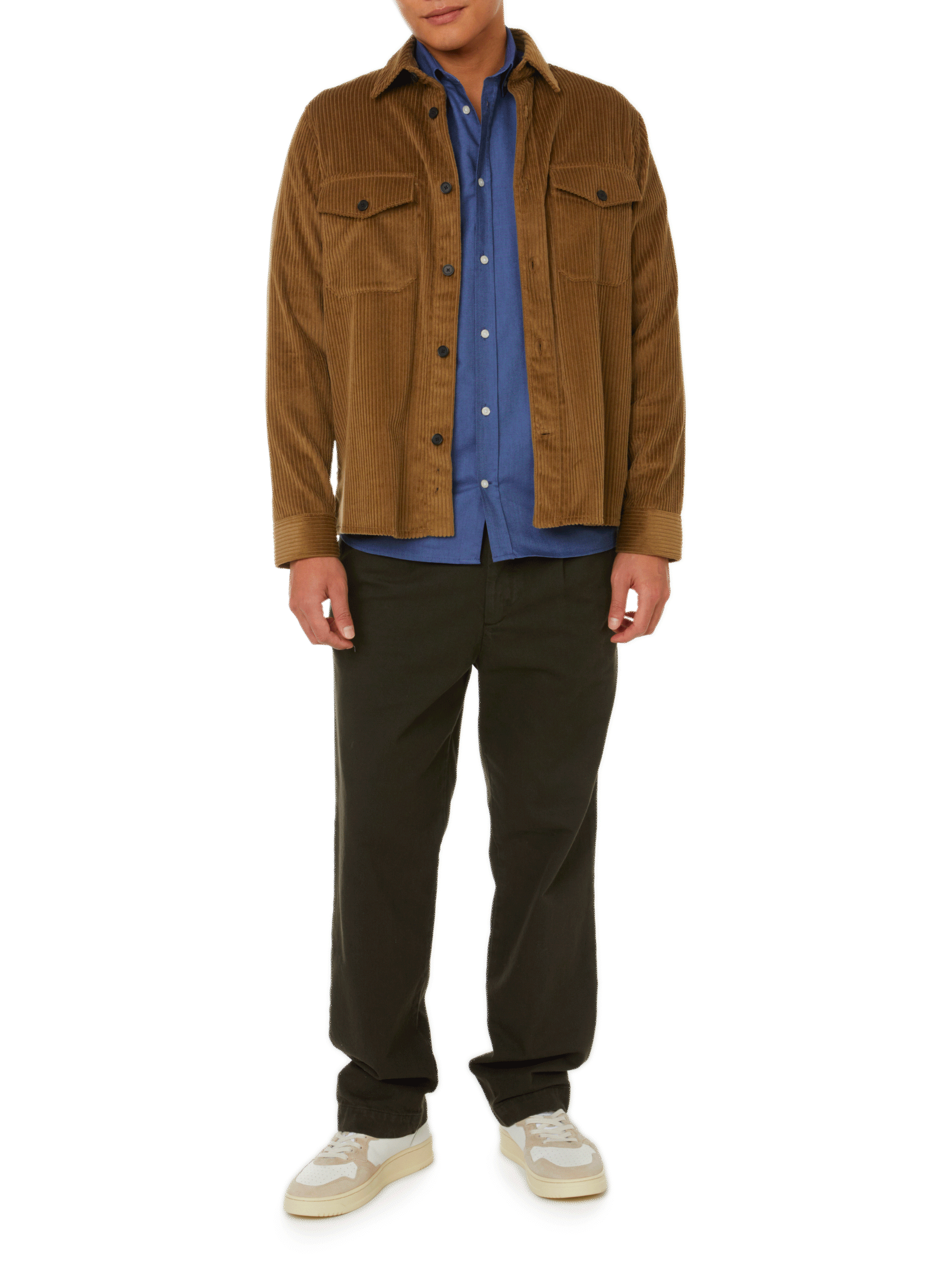 Corduroy shirt EDITIONS 102 Beige