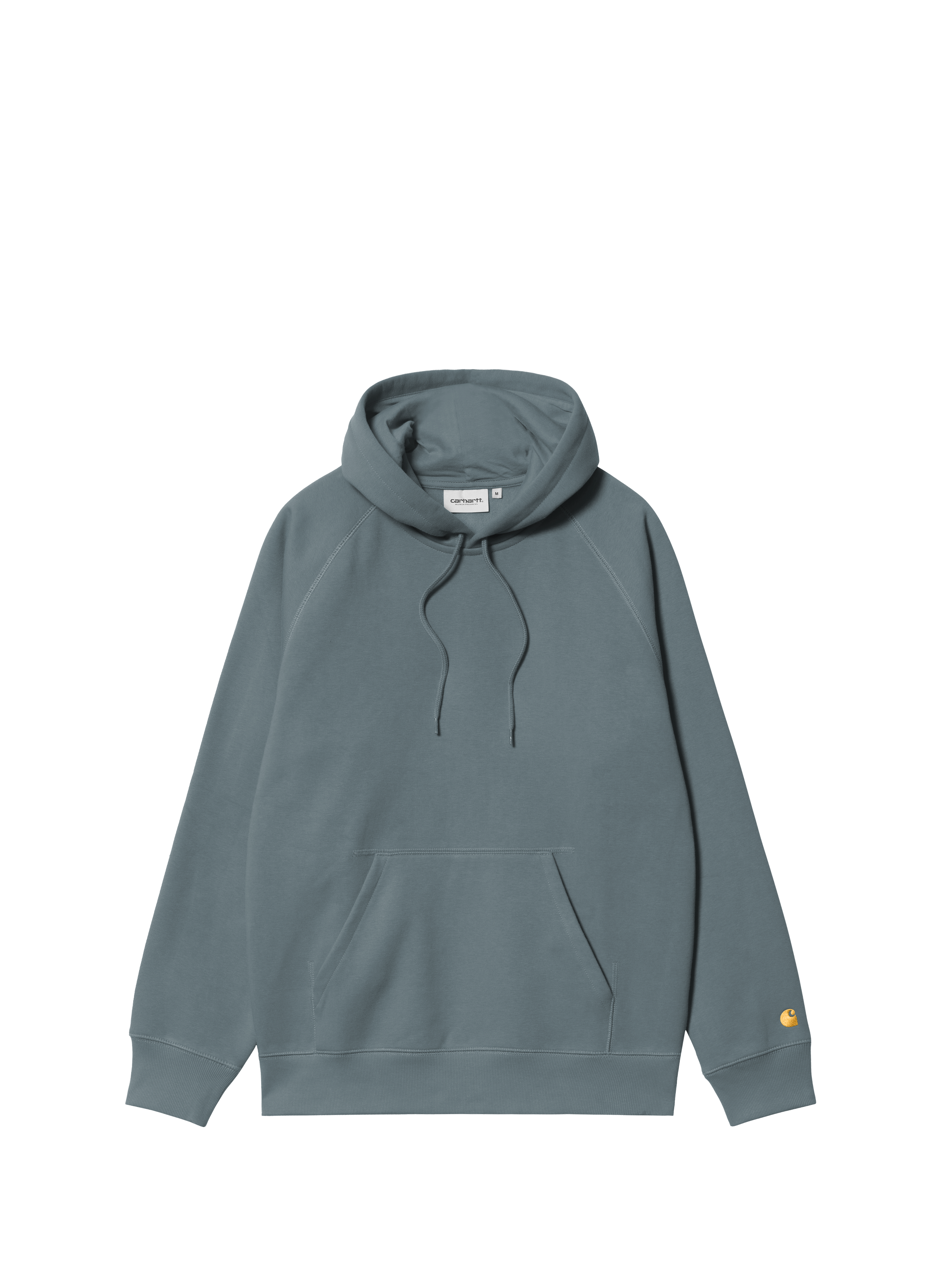 Hoodie uni à capuche en coton mélangé CARHARTT WIP Bleu