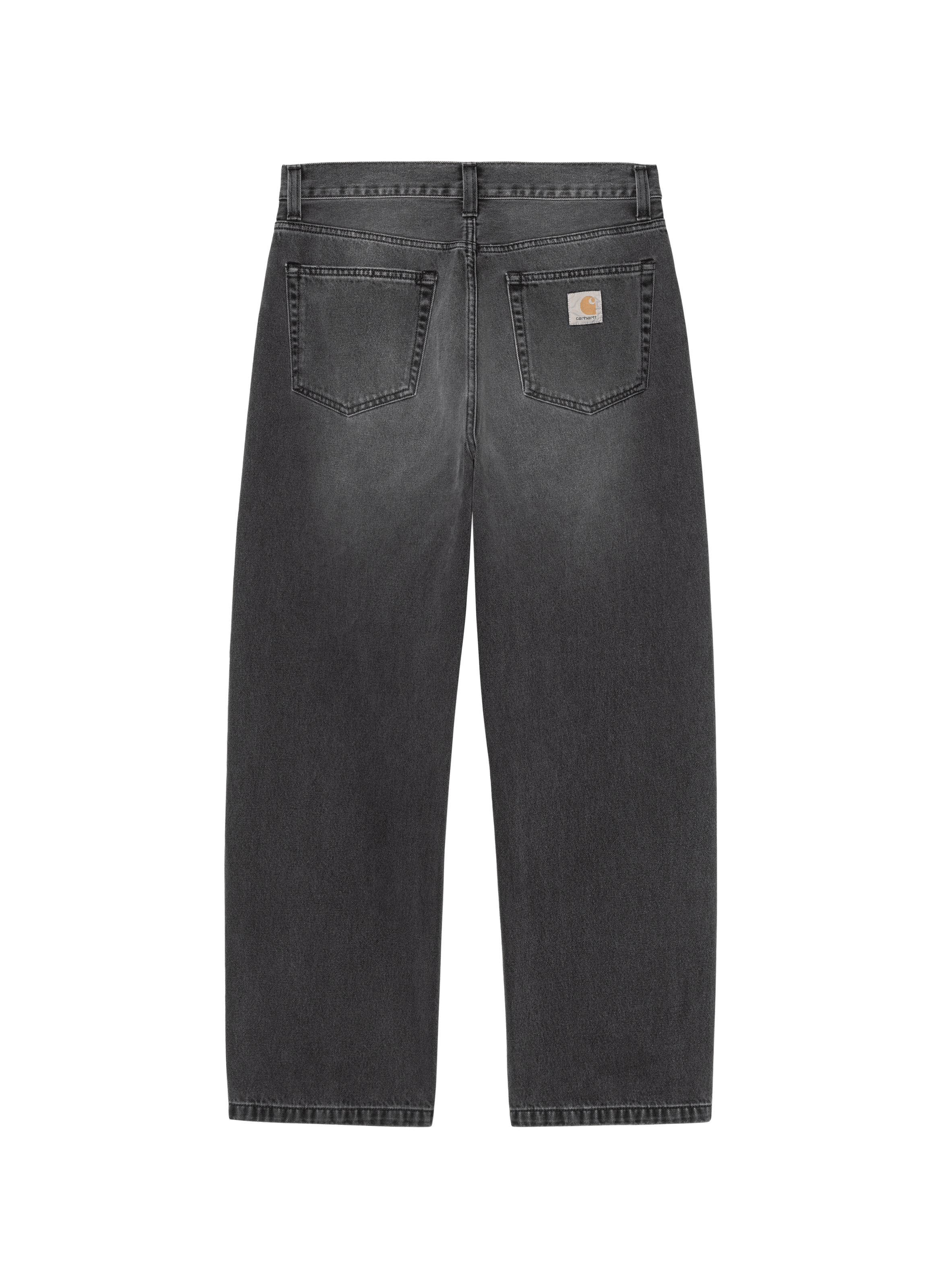 Jean droit en coton CARHARTT WIP Noir