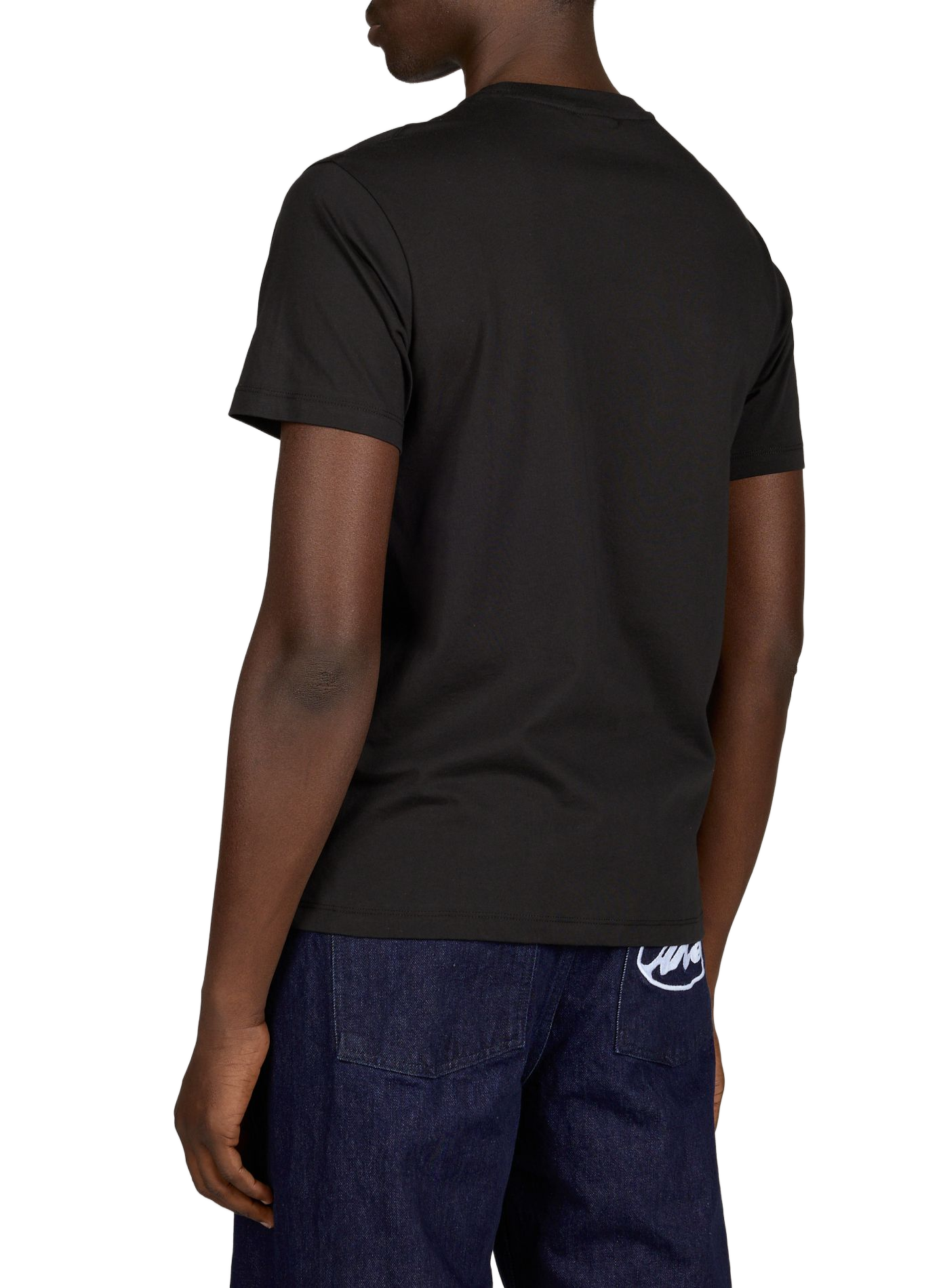 Tee-shirt droit en coton SAVE THE DUCK Noir