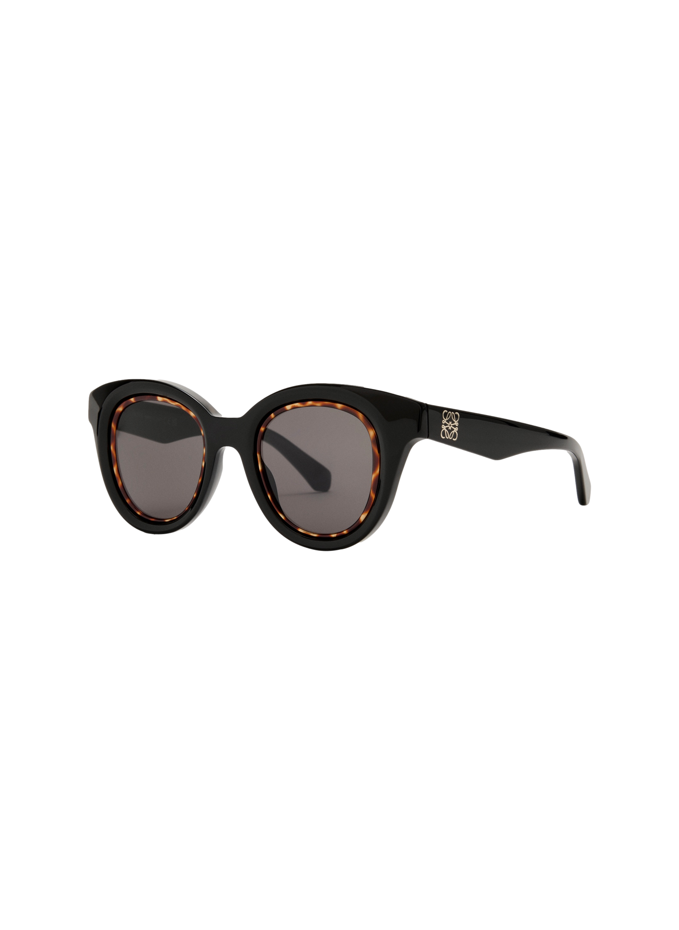 Lunettes de soleil Mini Anagram Butterfly LOEWE Noir