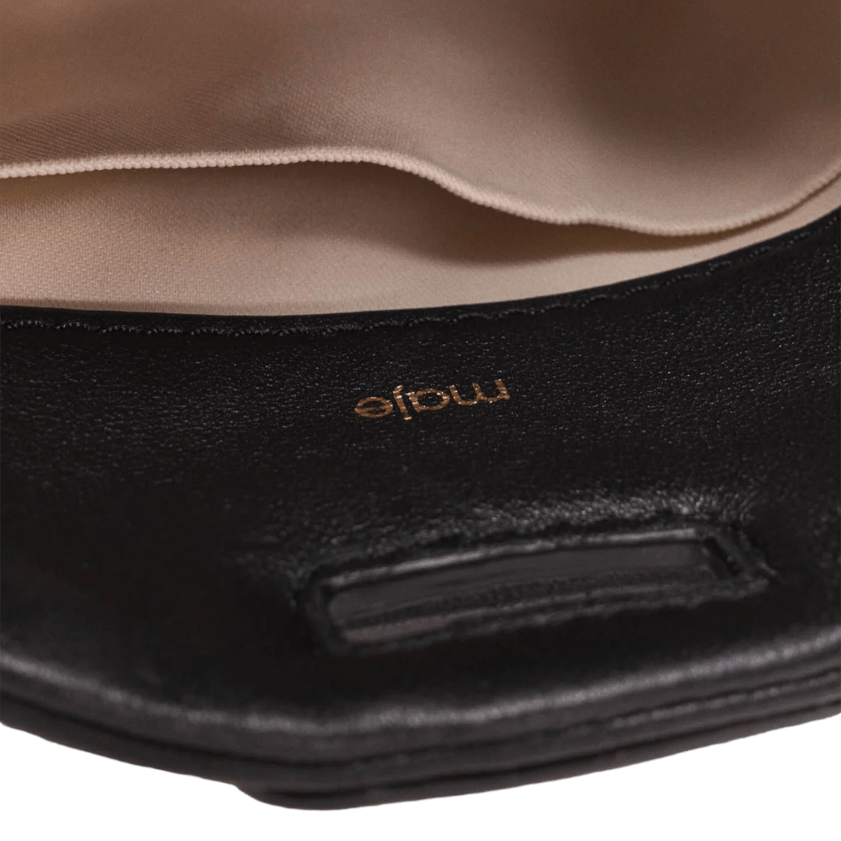 Sac à main en cuir MAJE Noir