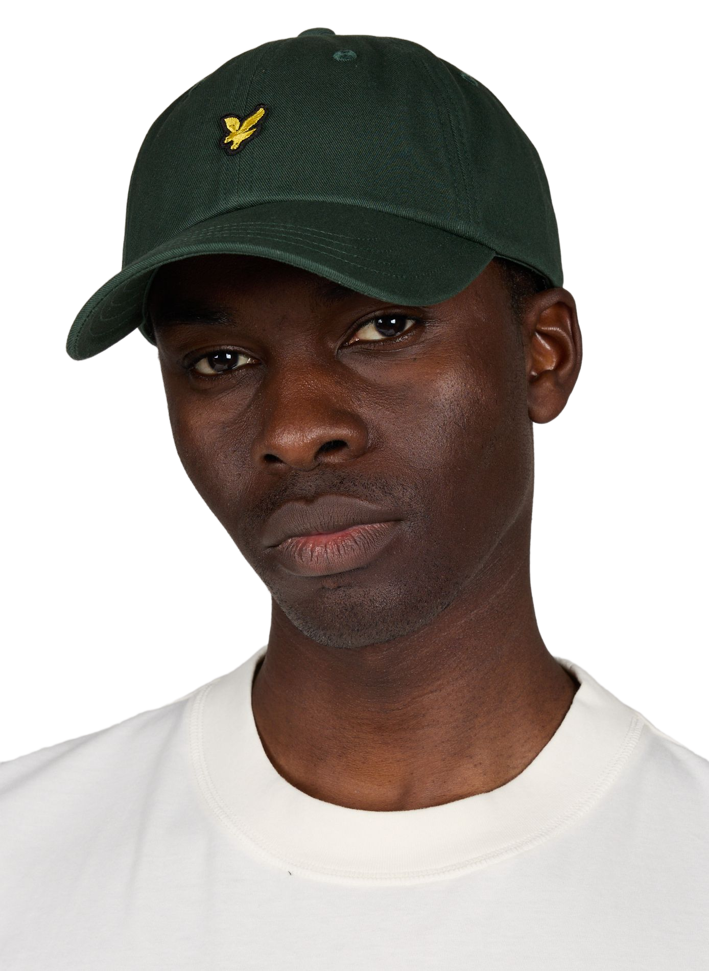 Casquette brodée en coton LYLE & SCOTT Vert