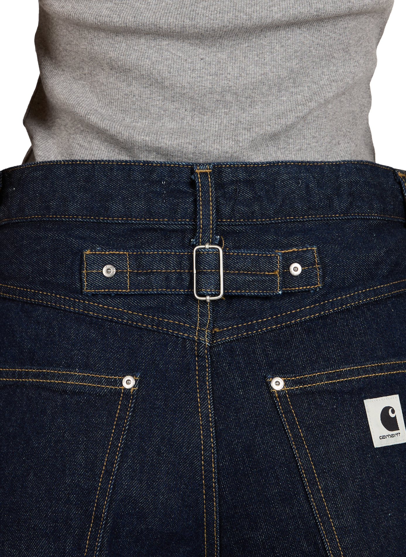 Bermuda Belmont en denim de coton CARHARTT WIP Bleu
