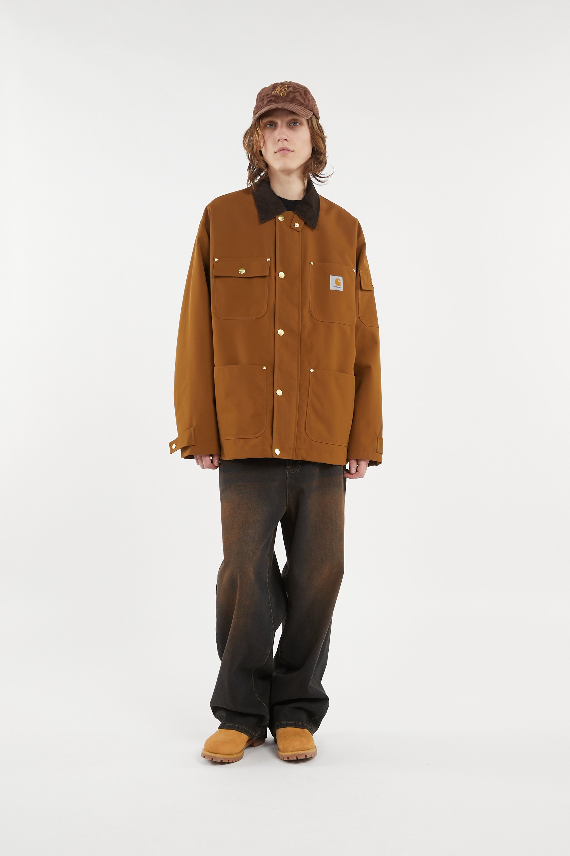 Veste clapton jacket CARHARTT WIP Marron