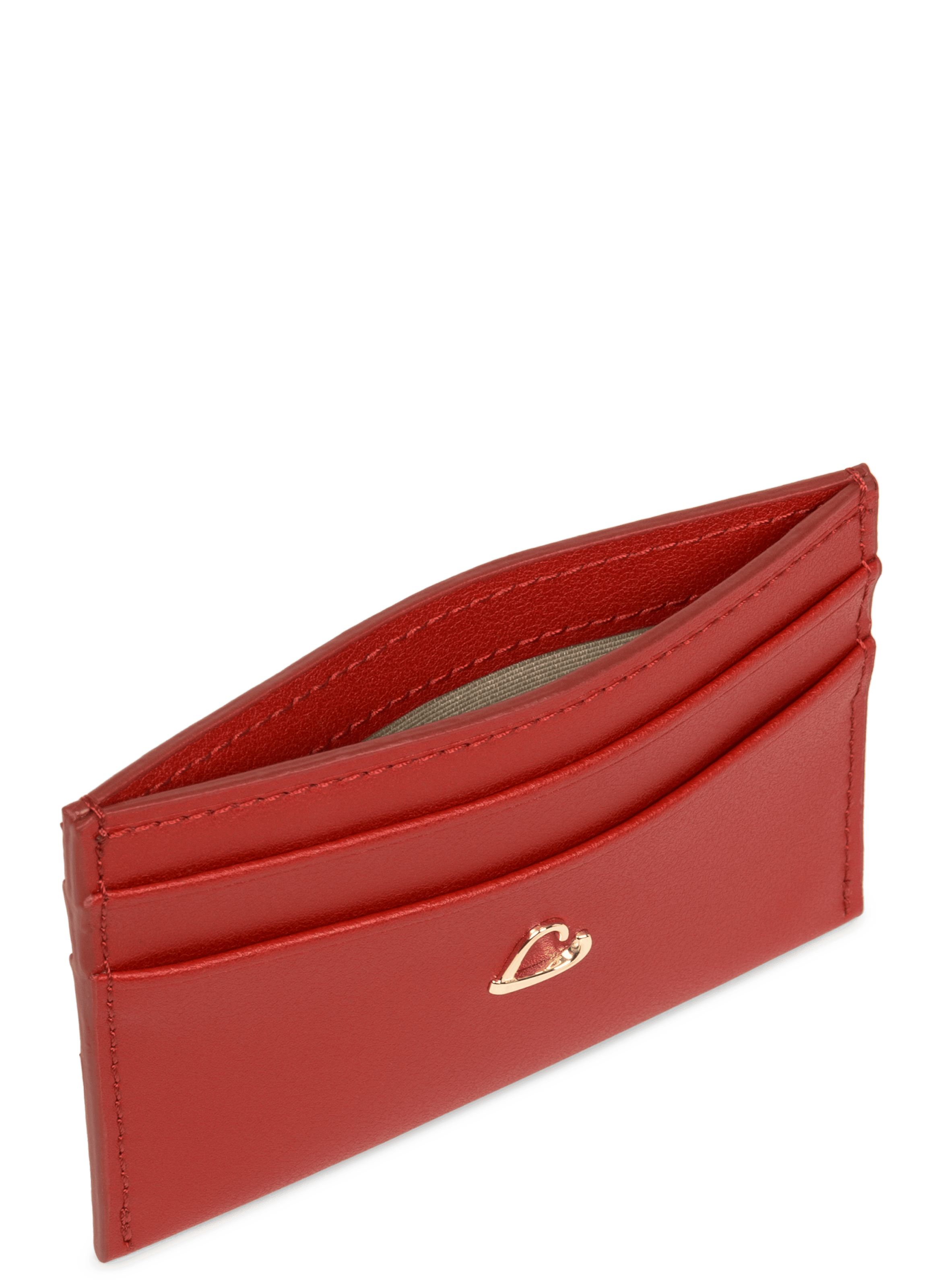 Card holder - city philos LANCASTER Red