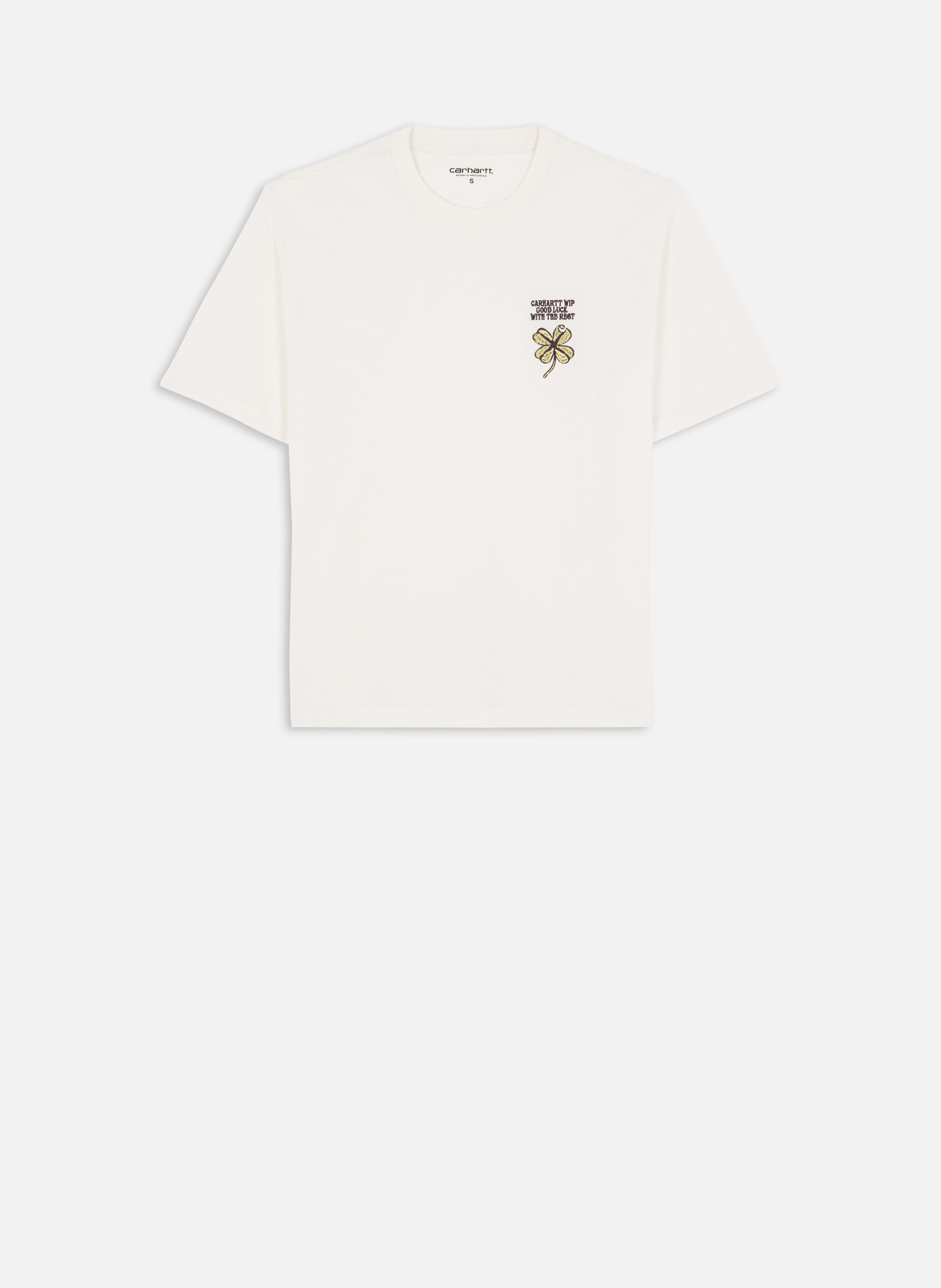 T-shirt w' s/s clover t-shirt CARHARTT WIP Beige