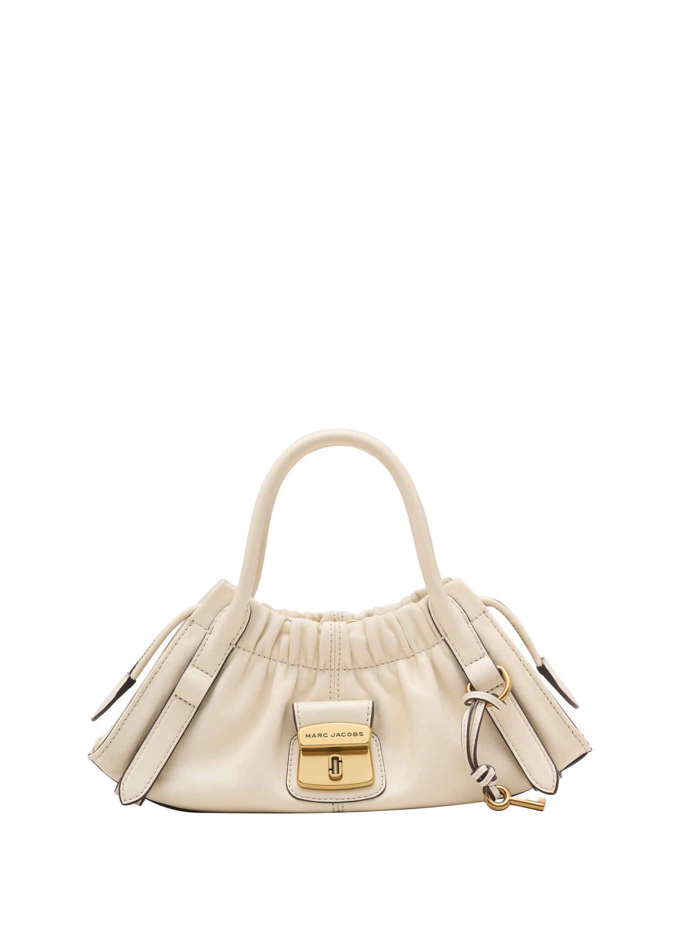 Sac The Cristina Small Satchel en cuir MARC JACOBS Blanc
