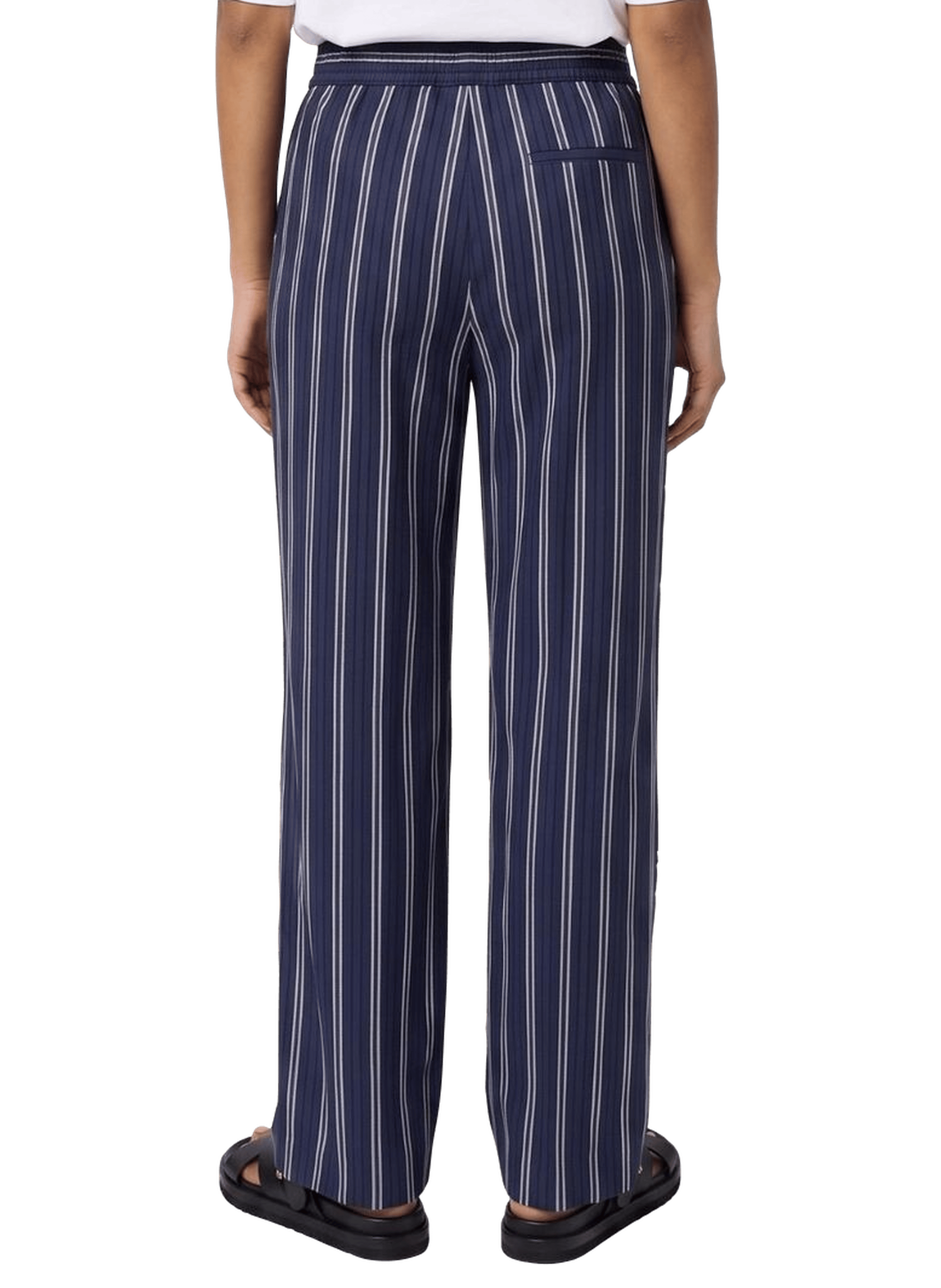 Pantalon droit rayé - ainais GERARD DAREL Bleu