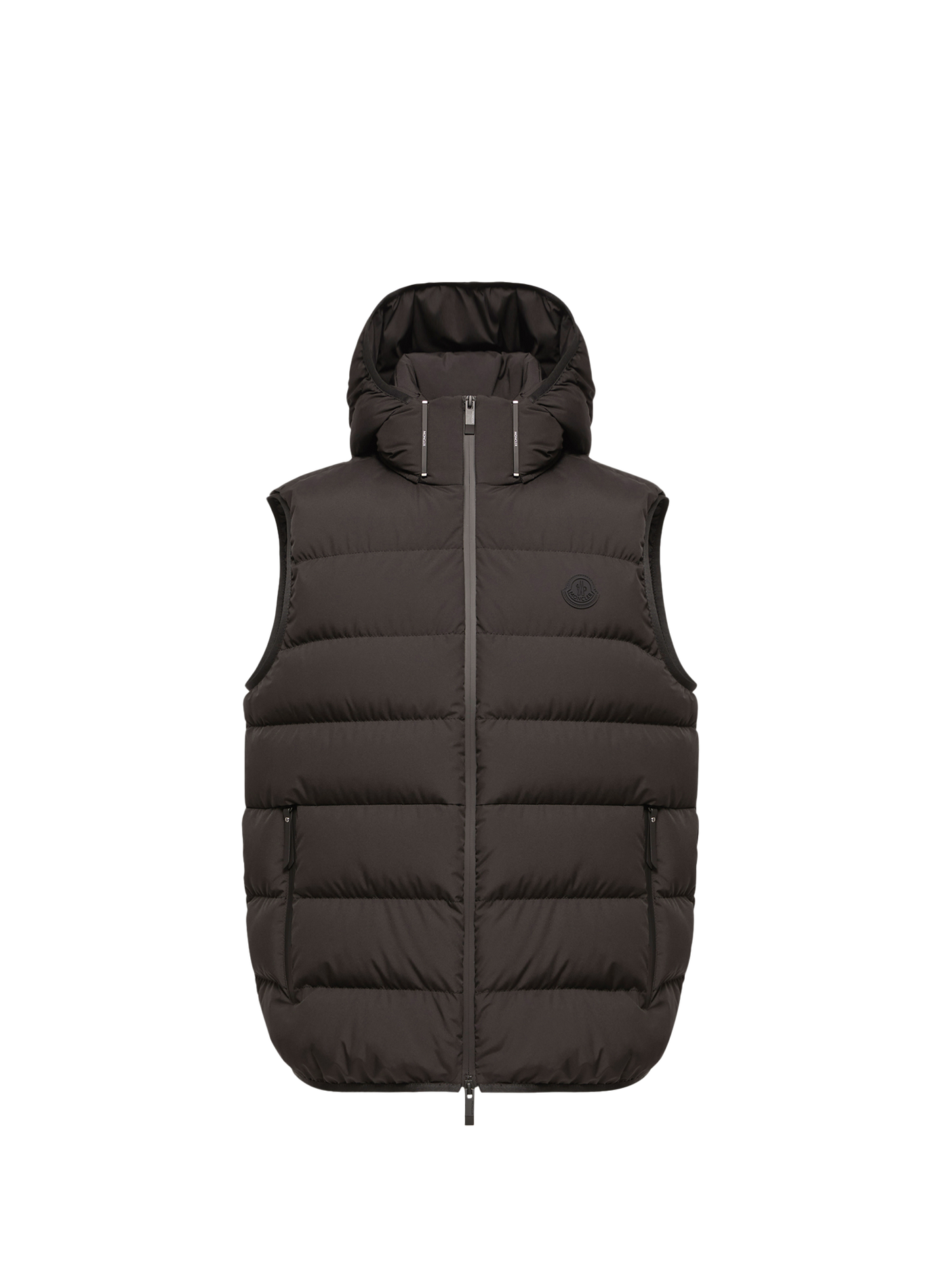 Arinella hooded sleeveless vest MONCLER Black