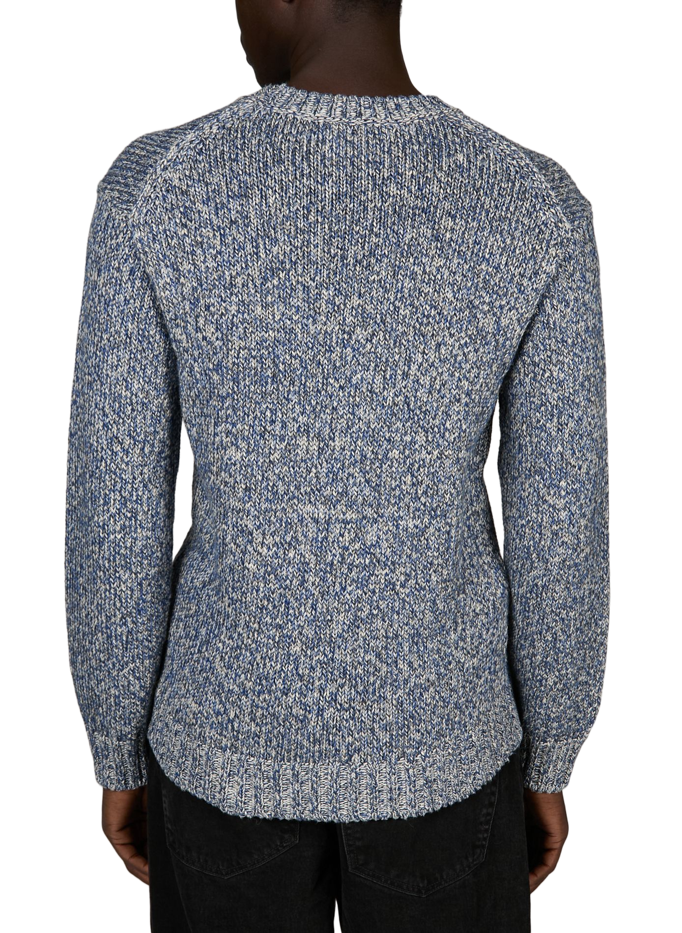 Pull tissé en maille CLOSED Bleu