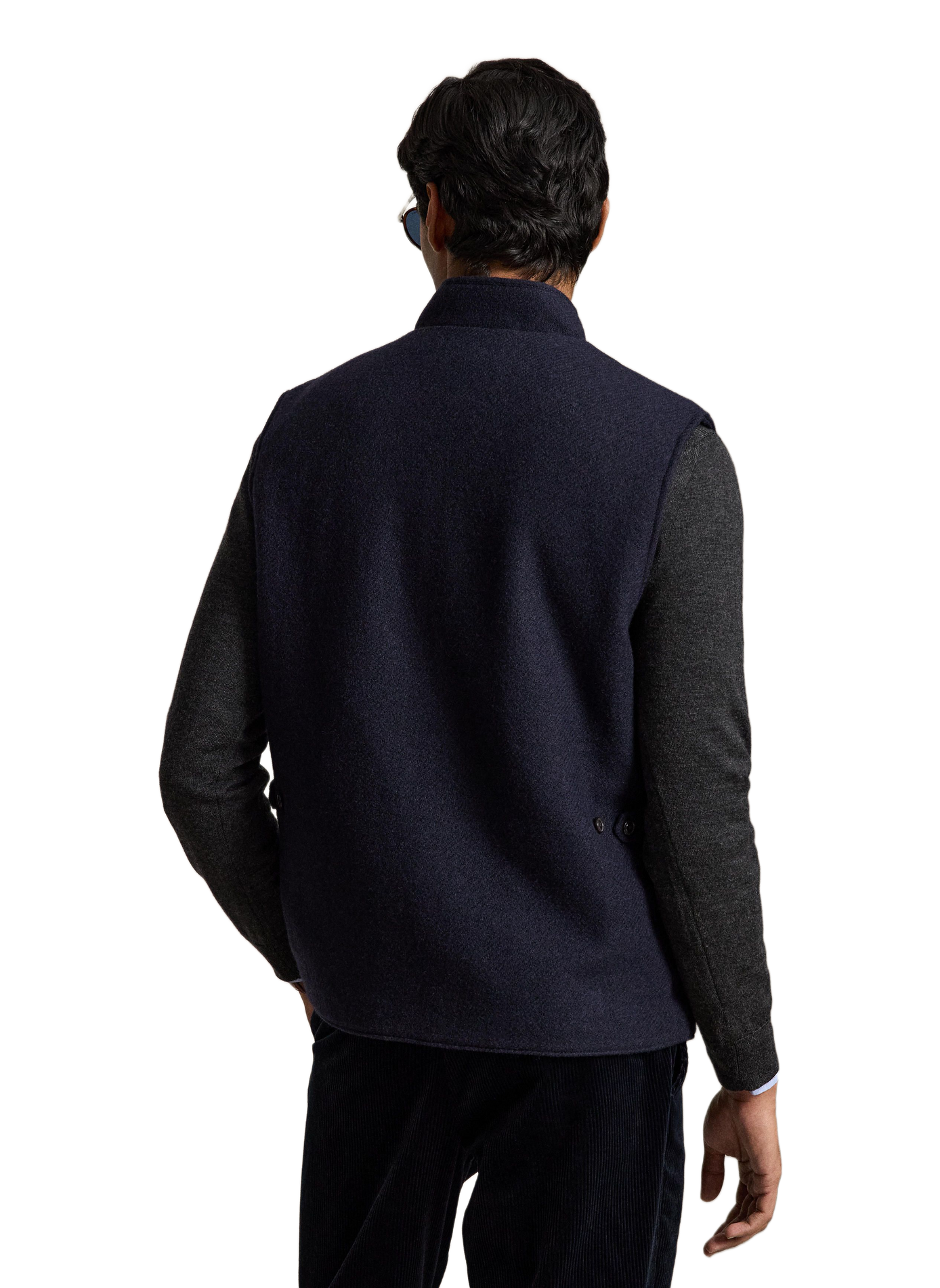 Blouson sans manches en laine  POLO RALPH LAUREN Bleu