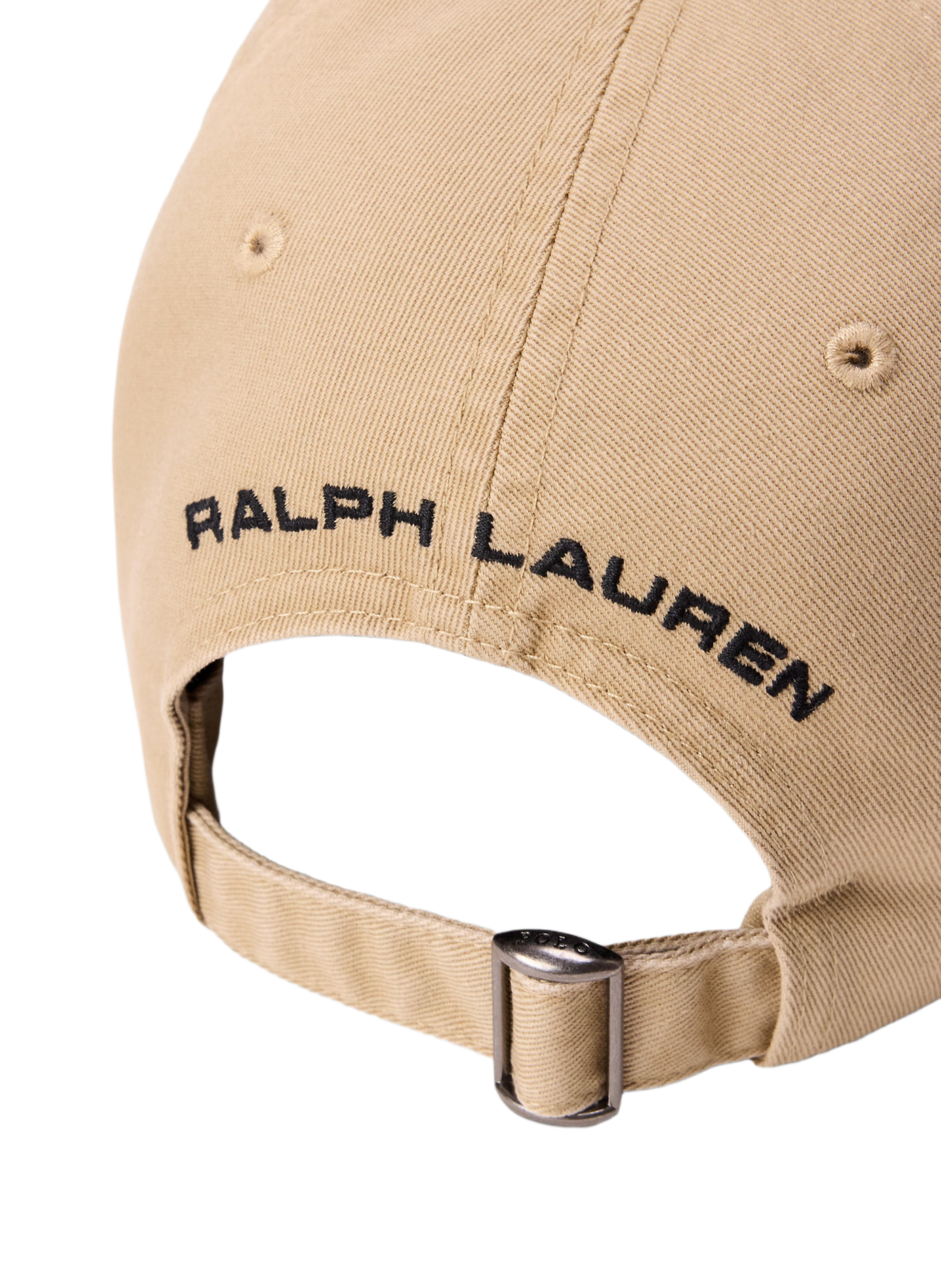 Casquette à logo en coton POLO RALPH LAUREN Beige