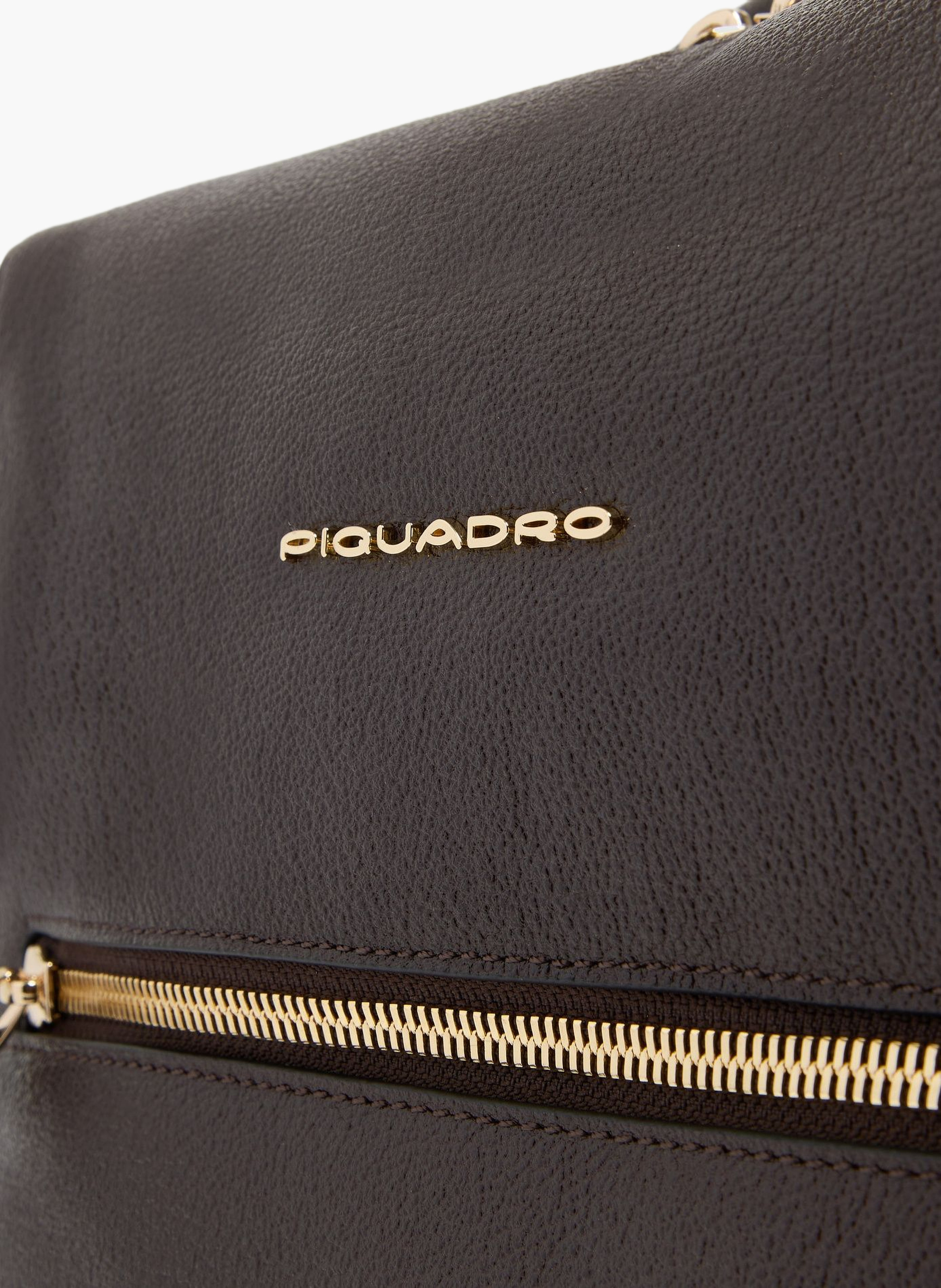 Sac à dos femme pour ordinateur 14" PIQUADRO Marron