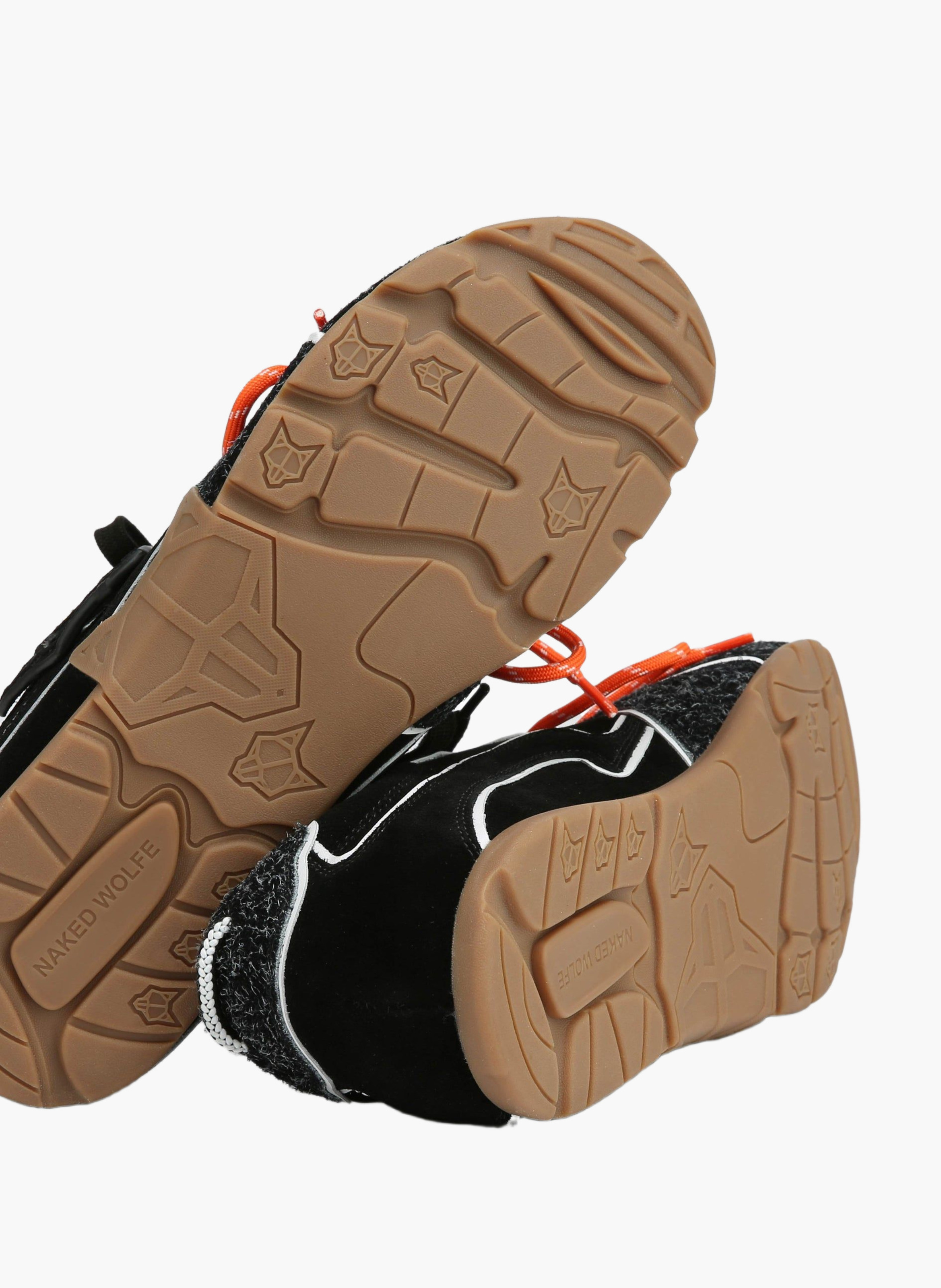 Baskets ace m en daim NAKED WOLFE Noir