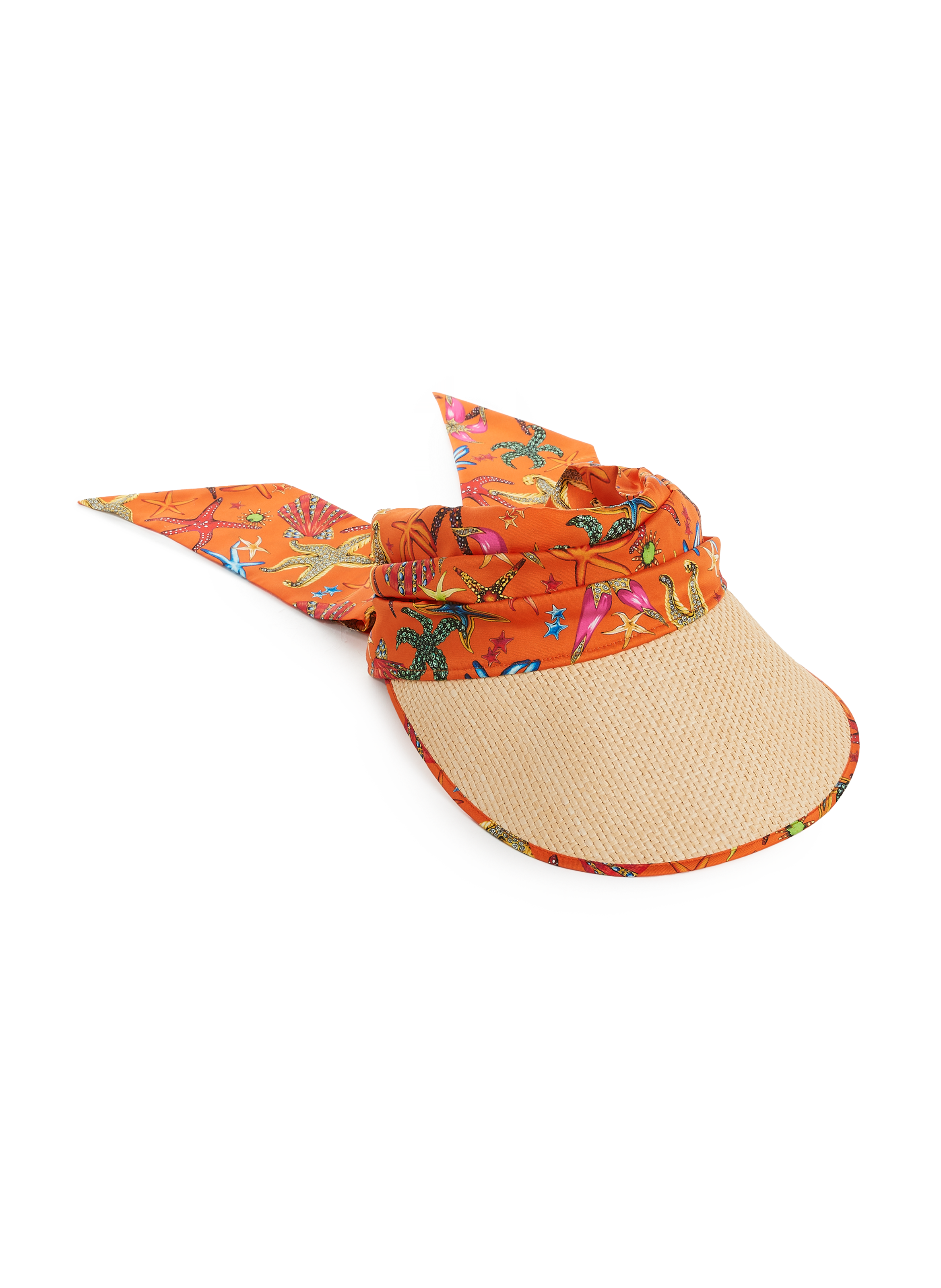 Visière avec foulard