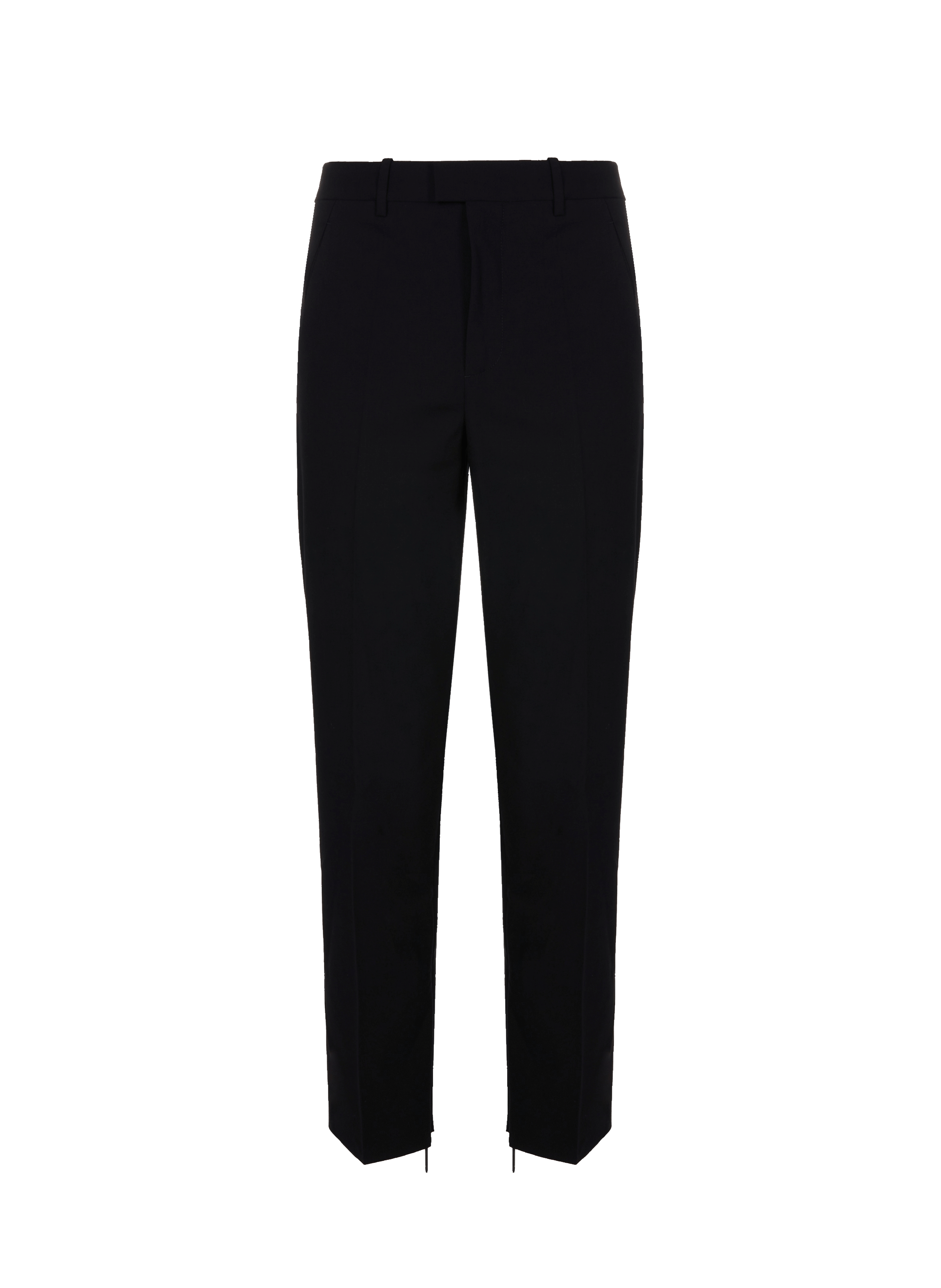 Pantalon de costume à détails de zips