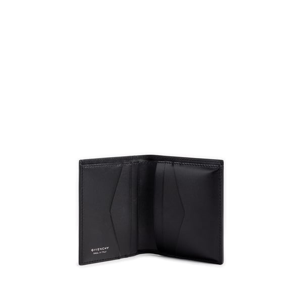 Porte-cartes embossé 4G en cuir